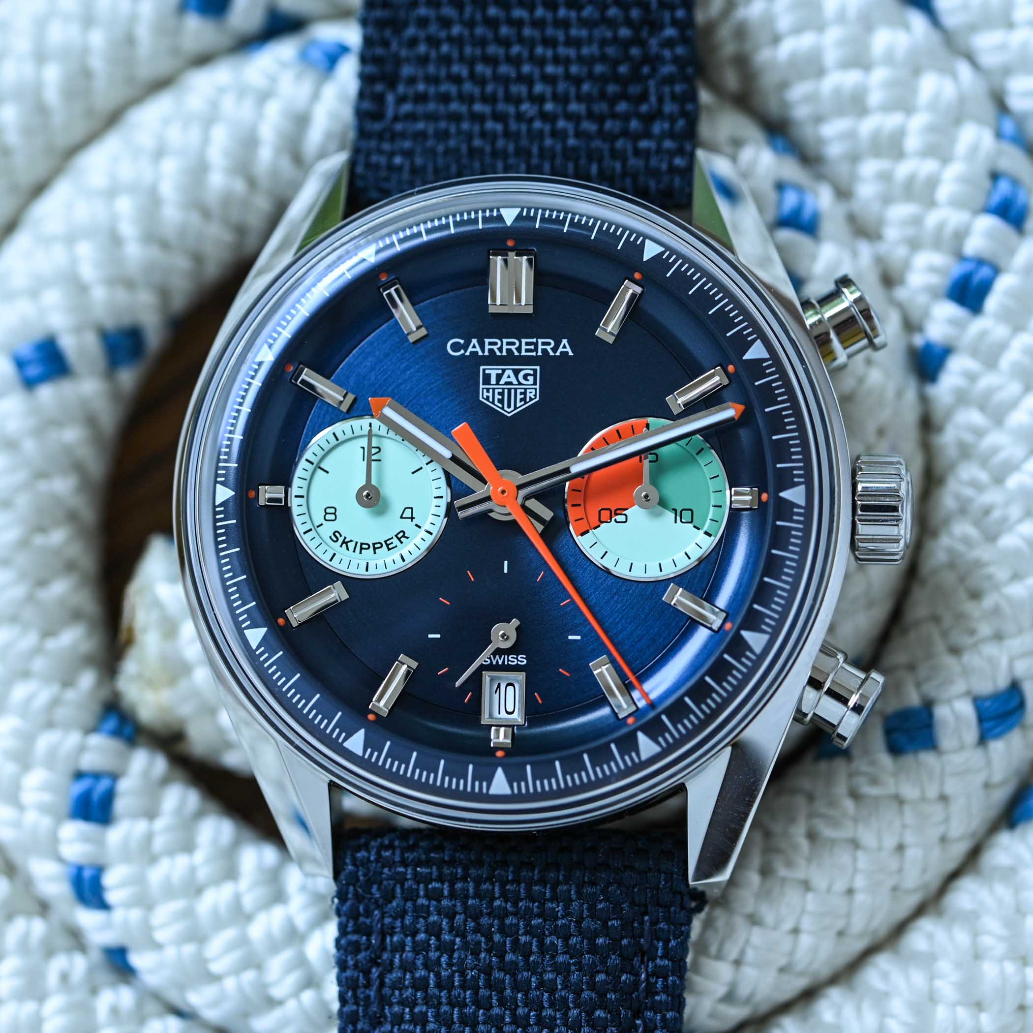 2023 TAG Heuer Carrera Skipper Chronograph Glassbox 39mm - hands-on review - 5 2023 TAG Heuer Carrera Skipper Chronograph Glassbox 39mm - hands-on review - 5