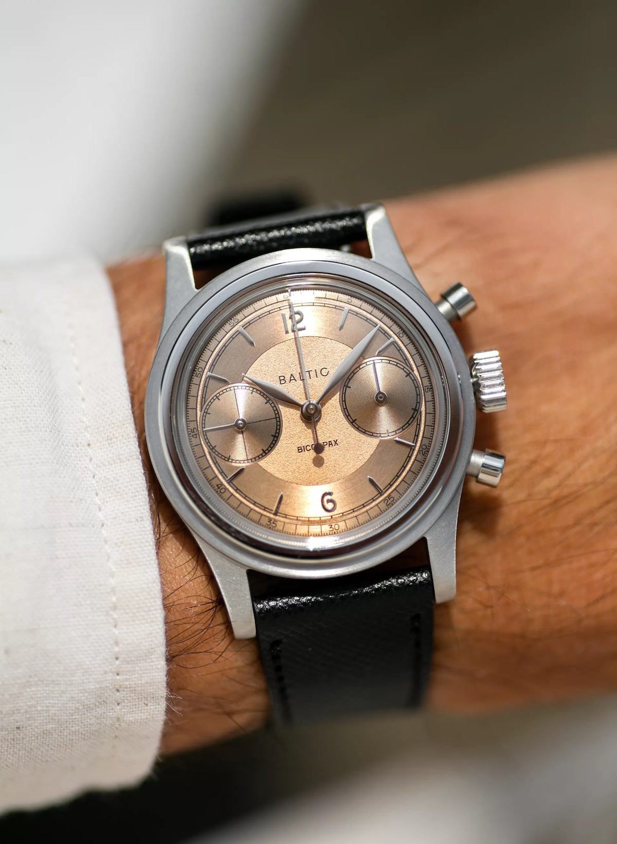 Baltic Bicompax 003 wristshot Baltic Bicompax 003 wristshot