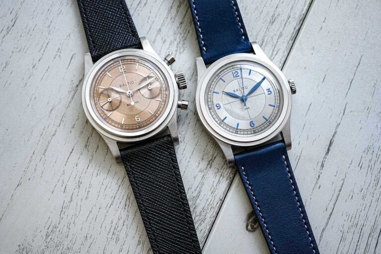 Baltic HMS 003 silver-blue - Baltic Bicompax 003 salmon