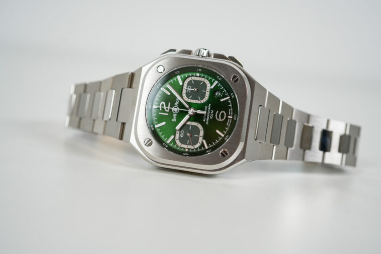 BELL & ROSS BR 05 CHRONO GREEN STEEL
