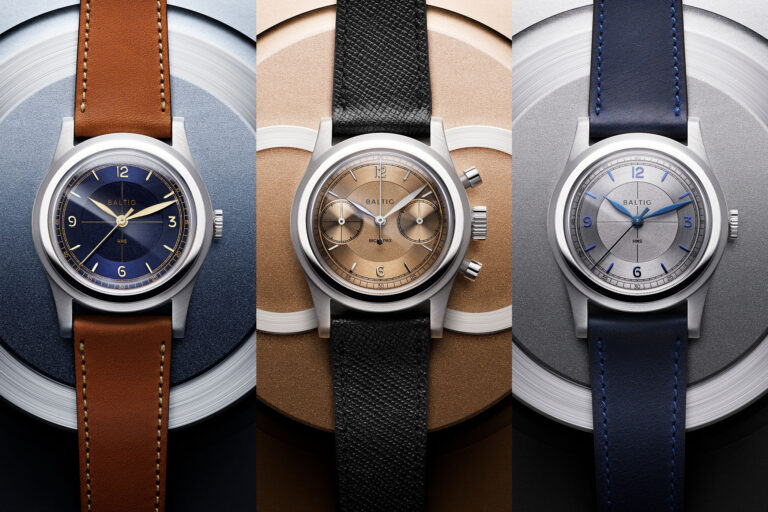 Introducing Baltic HMS 003 and Baltic Bicompax 003 with reduced 36.5mm case