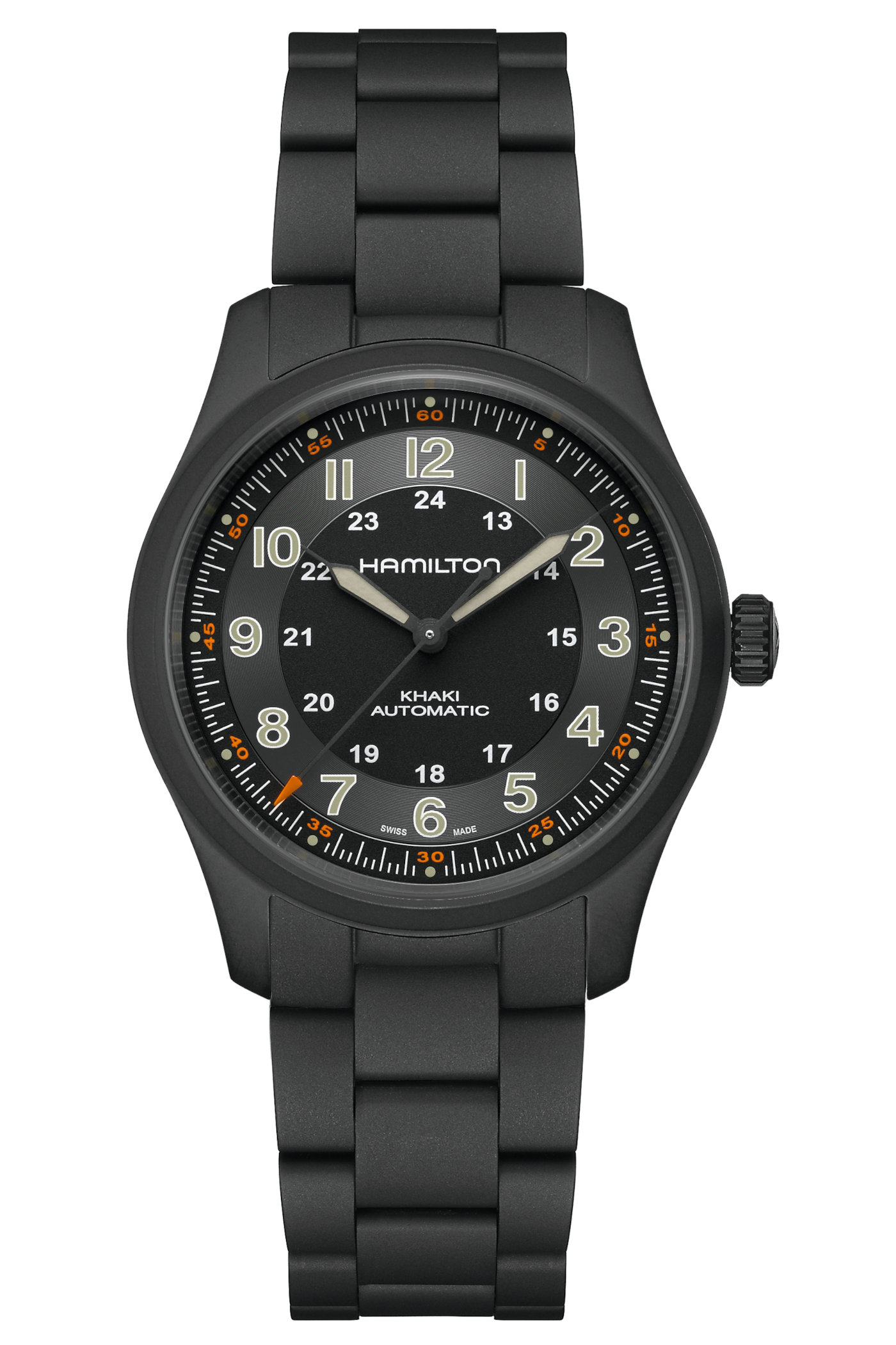Hamilton Khaki Field Titanium - 38mm - Black PVD - 1 38mm