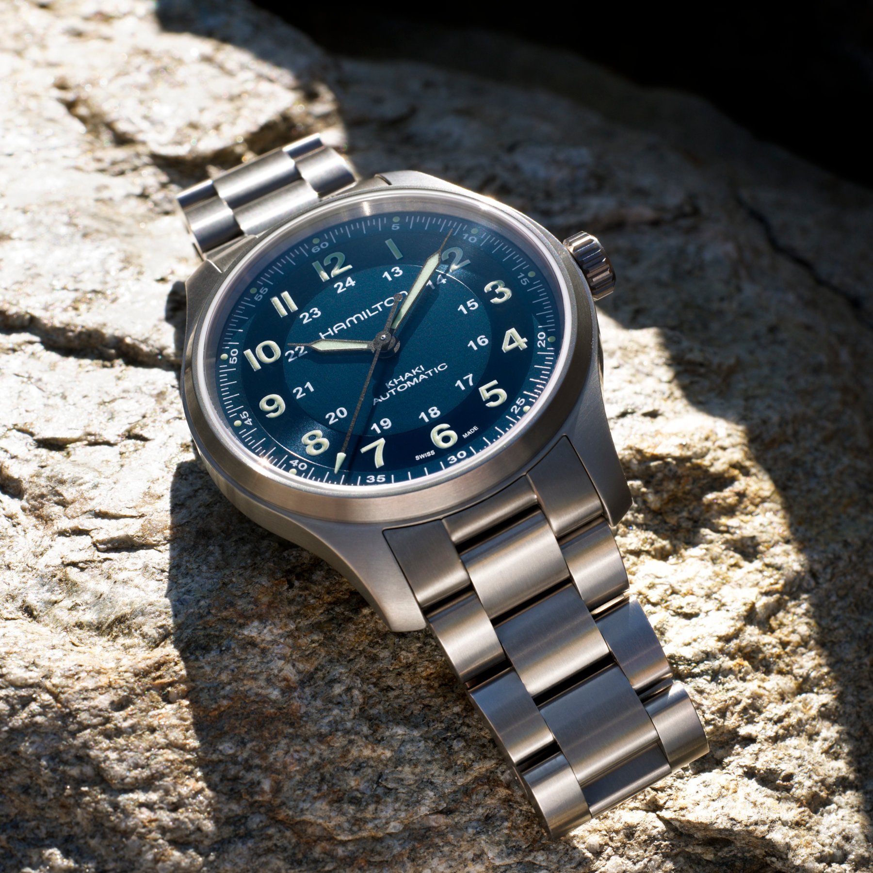 Hamilton Khaki Field Titanium - Automatic - 38mm & 42mm - Titanium bracelet - 3 Hamilton Khaki Field Titanium - Automatic - 38mm & 42mm - Titanium bracelet - 3