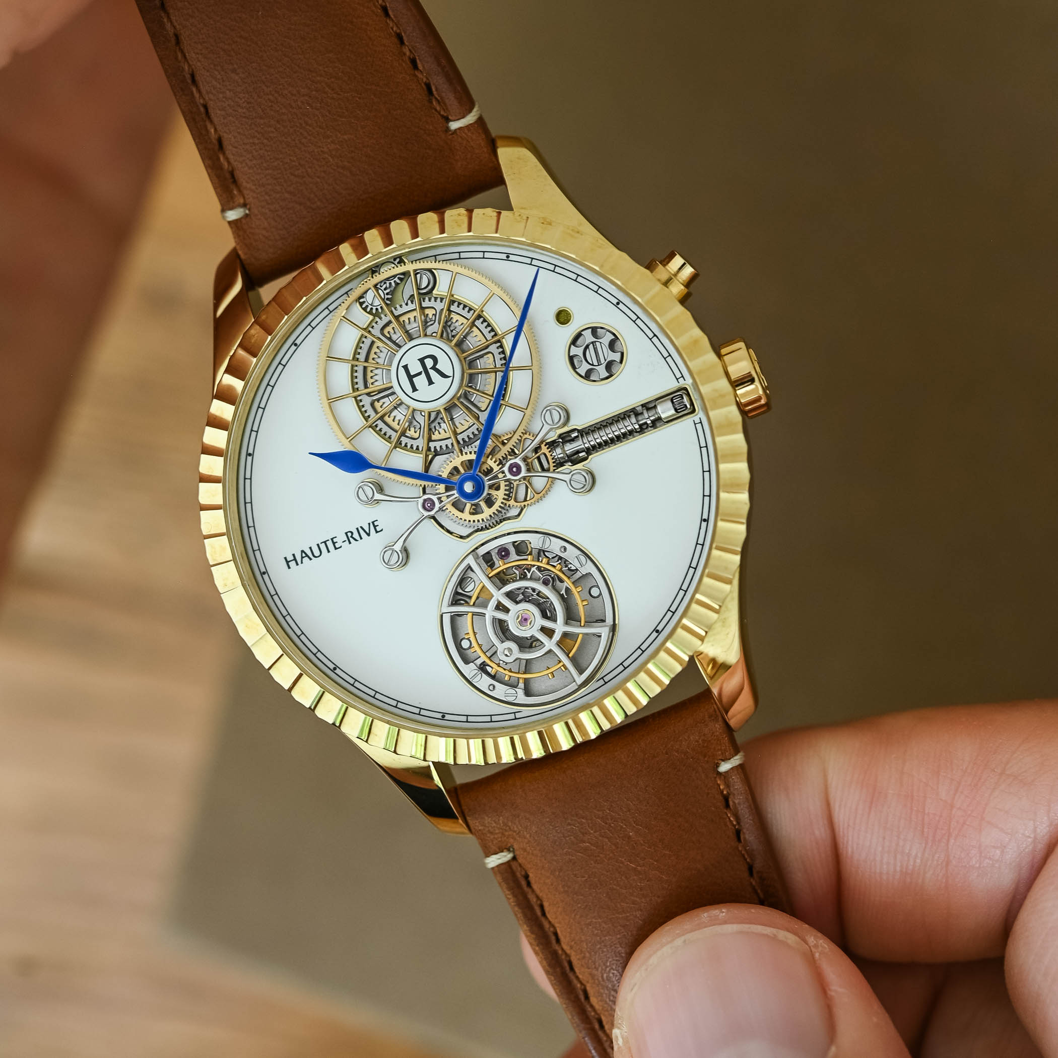 Haute-Rive Honoris 41-day 1000-hour Power Reserve Tourbillon Watch - hands-on review - 5 Haute-Rive Honoris 1000-hour Power Reserve Tourbillon Watch