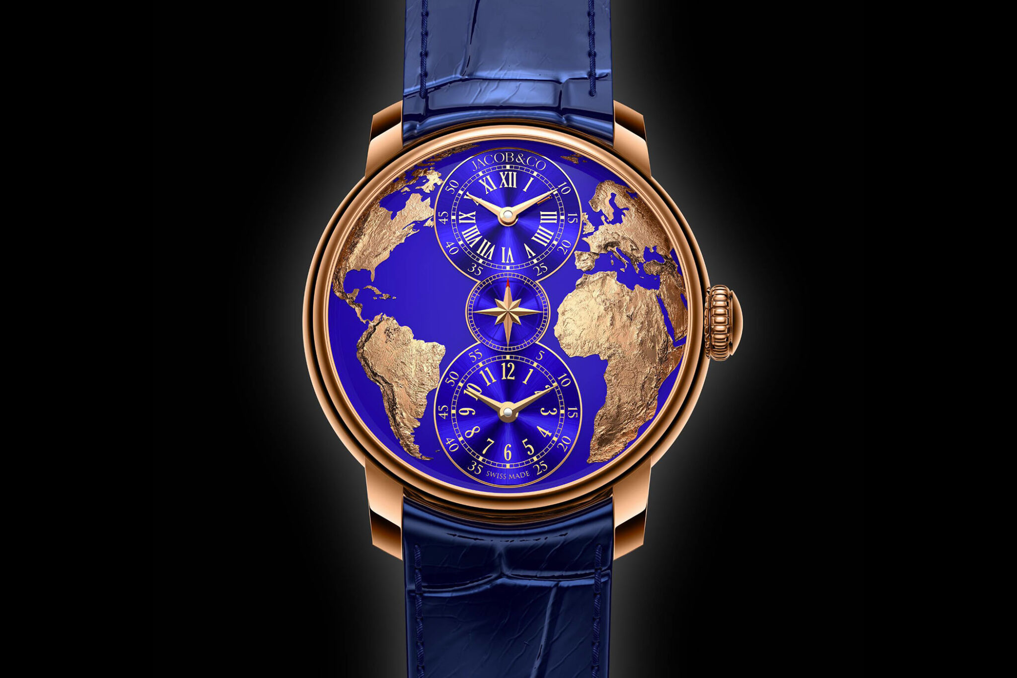 Introducing The Jacob & Co. "The World Is Yours" Dual Time Zone