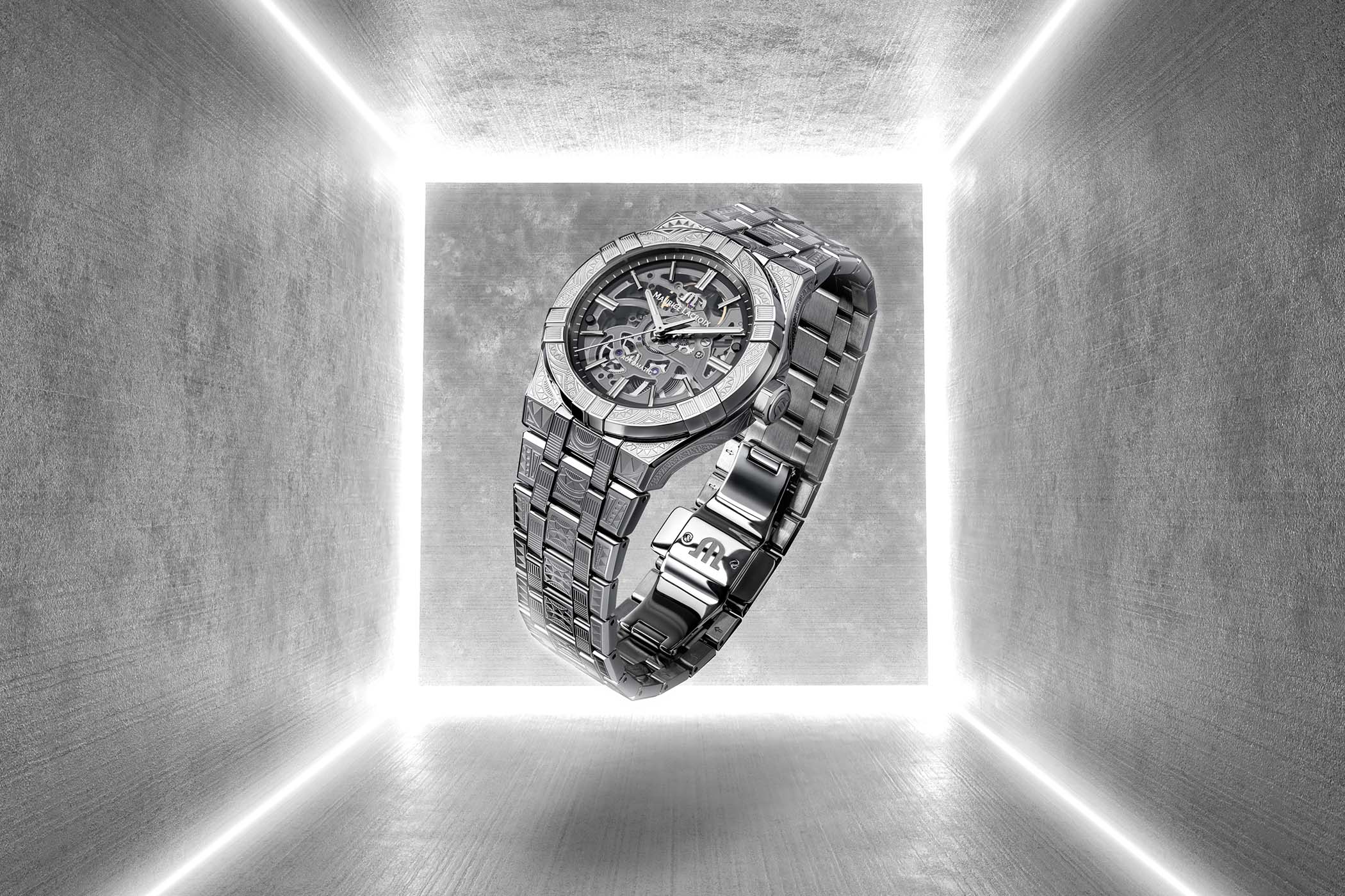 Maurice Lacroix Aikon Skeleton Urban Tribe