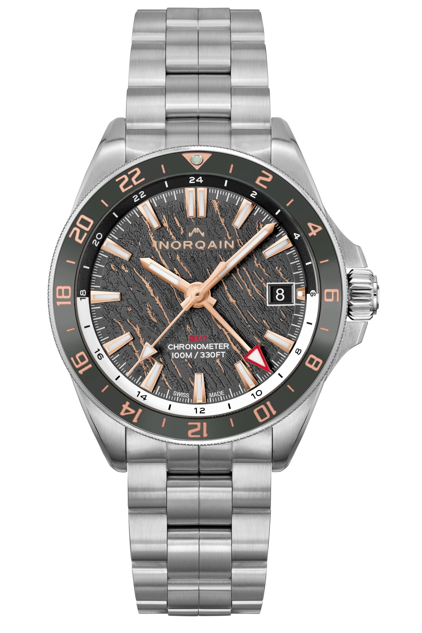 Norqain Adventure Neverest Glacier Grey GMT - 1 Norqain Adventure Neverest Glacier Grey GMT - 1