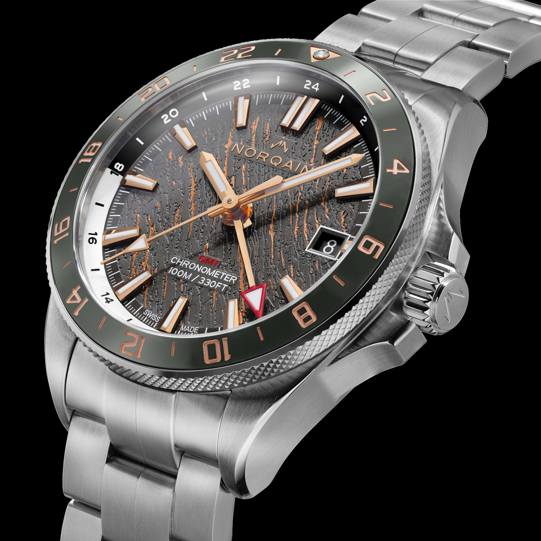 Norqain Adventure Neverest Glacier Grey GMT - 5 Norqain Adventure Neverest Glacier Grey GMT - 5