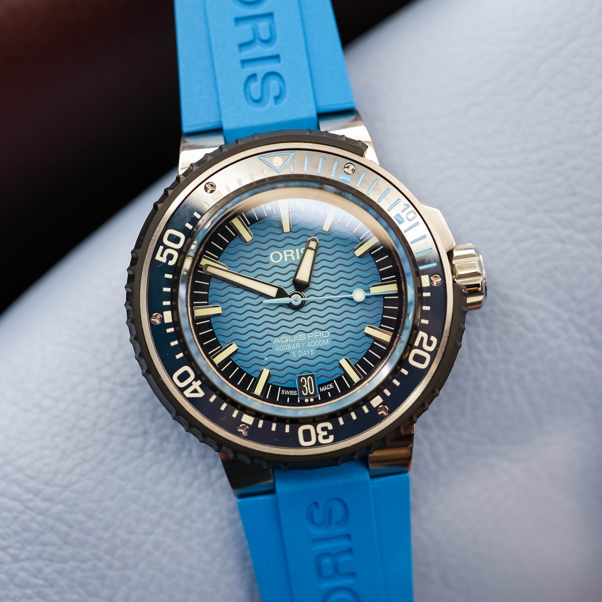 Oris AquisPro 4000m Calibre 400 Deep Diver watch - hands-on - 4 Oris AquisPro 4000m
