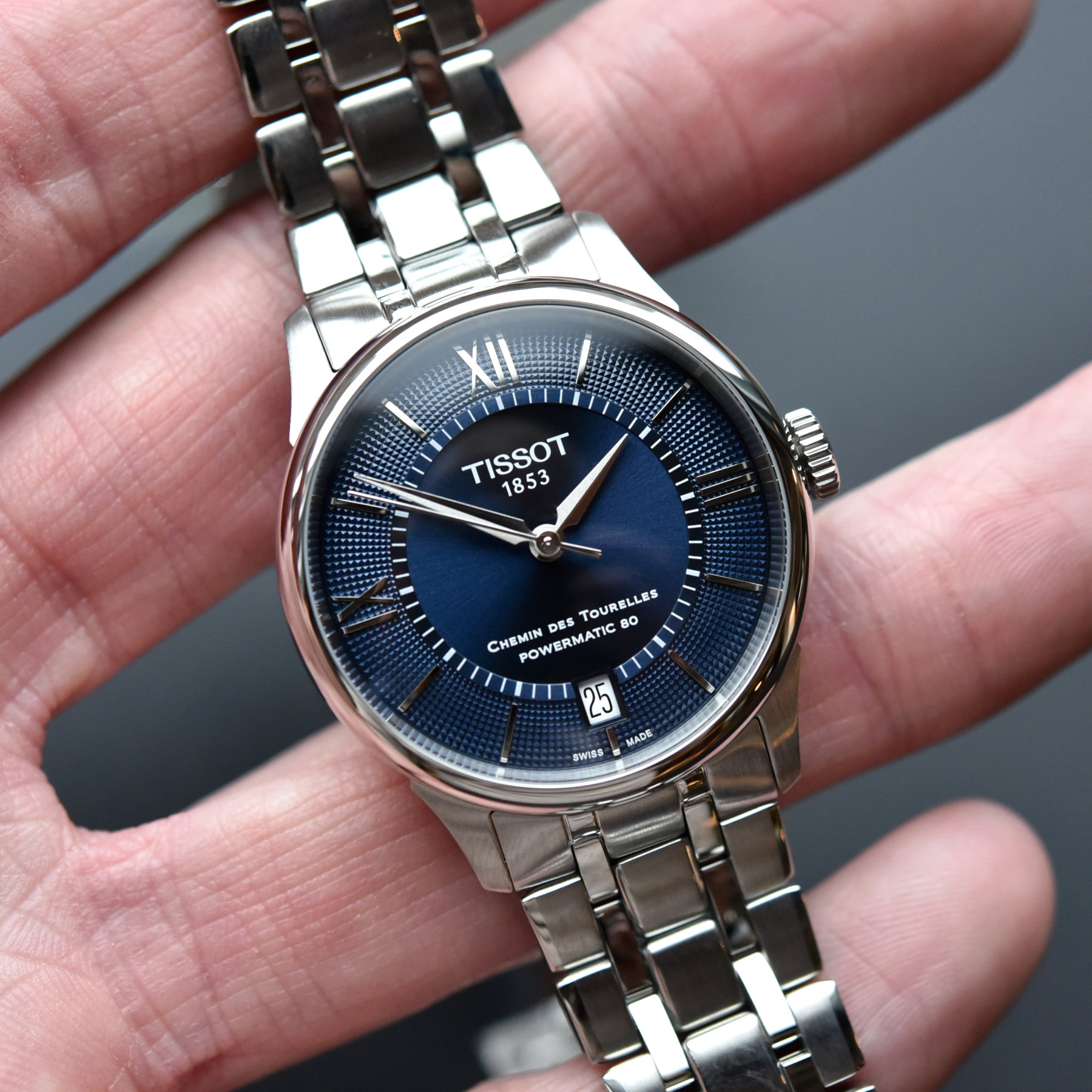 Tissot Chemin des Tourelles Powermatic 80 39mm Blue Dial - hands-on - 1 Tissot Chemin des Tourelles Powermatic 80 39mm Blue Dial - hands-on - 1