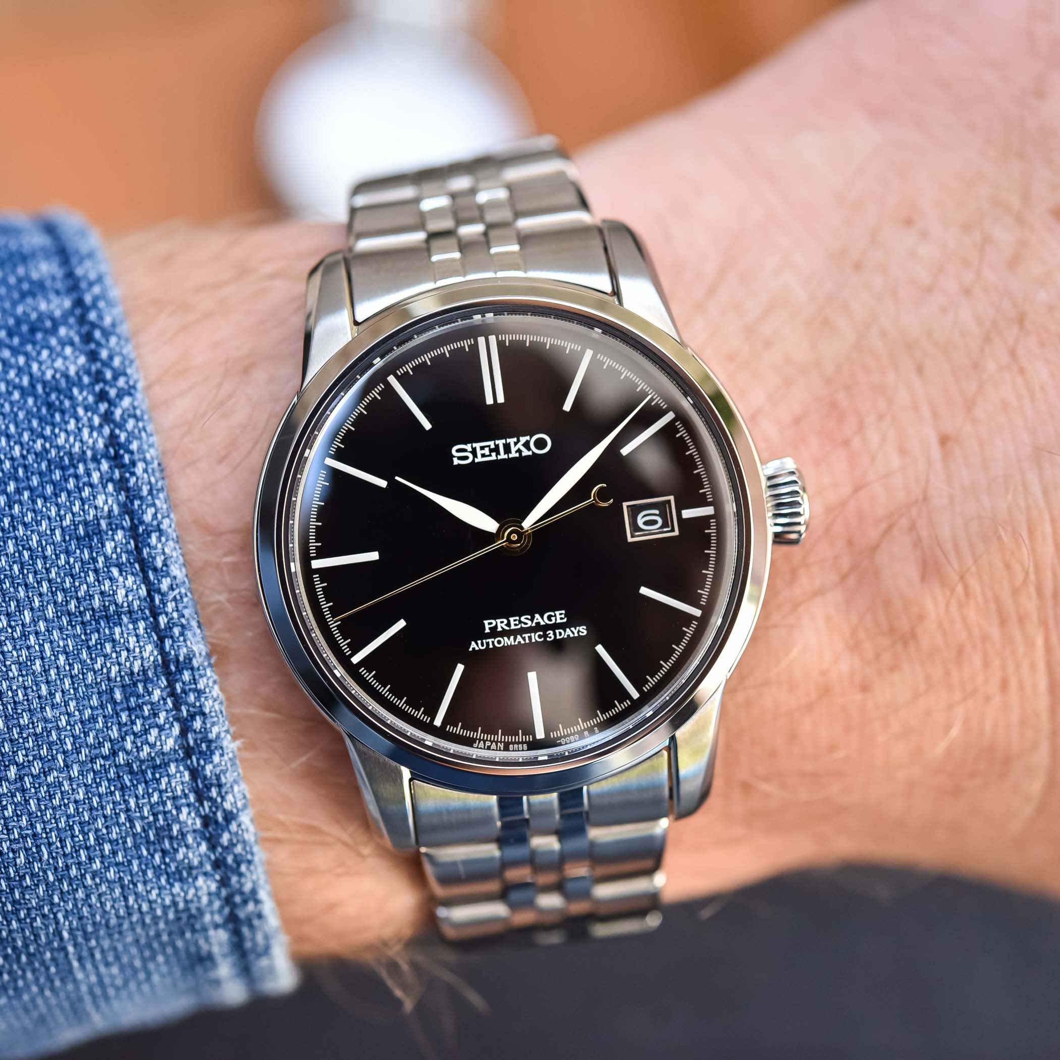 Seiko Presage Craftsmanship Series Urushi Lacquer Black SPB405