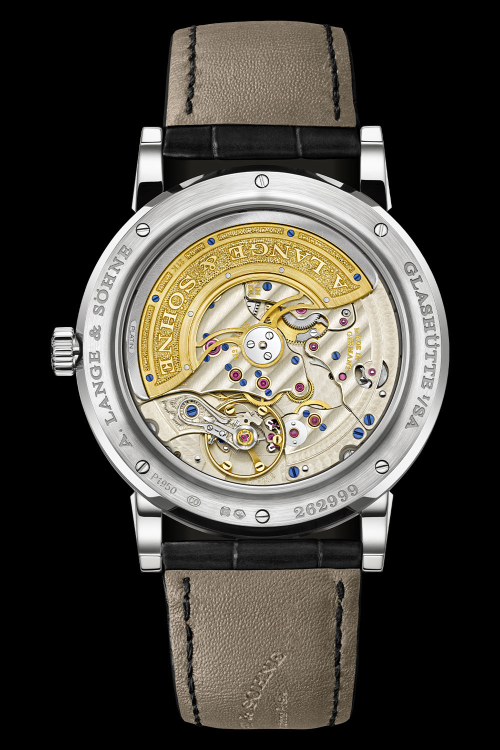 A Lange Sohne Lange 1 Perpetual Calendar Platinum Black Dial 345_036E - 4 A Lange Sohne Lange 1 Perpetual Calendar Platinum Black Dial 345_036E - 4