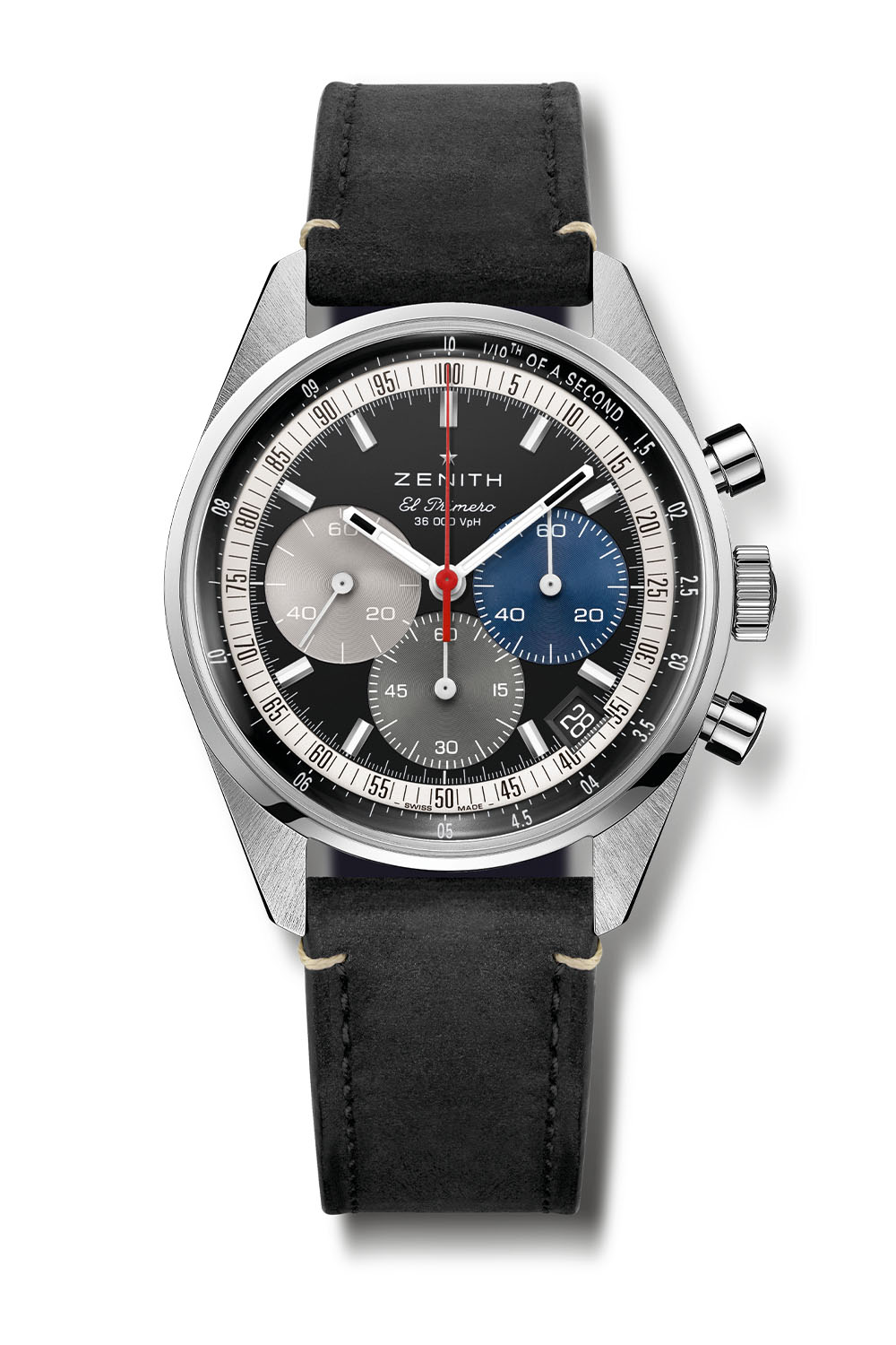 Zenith Chronomaster Original Black Tricolour Dial 38mm El Primero 3600 - 2 Zenith Chronomaster Original Black Tricolour Dial 38mm El Primero 3600 - 2