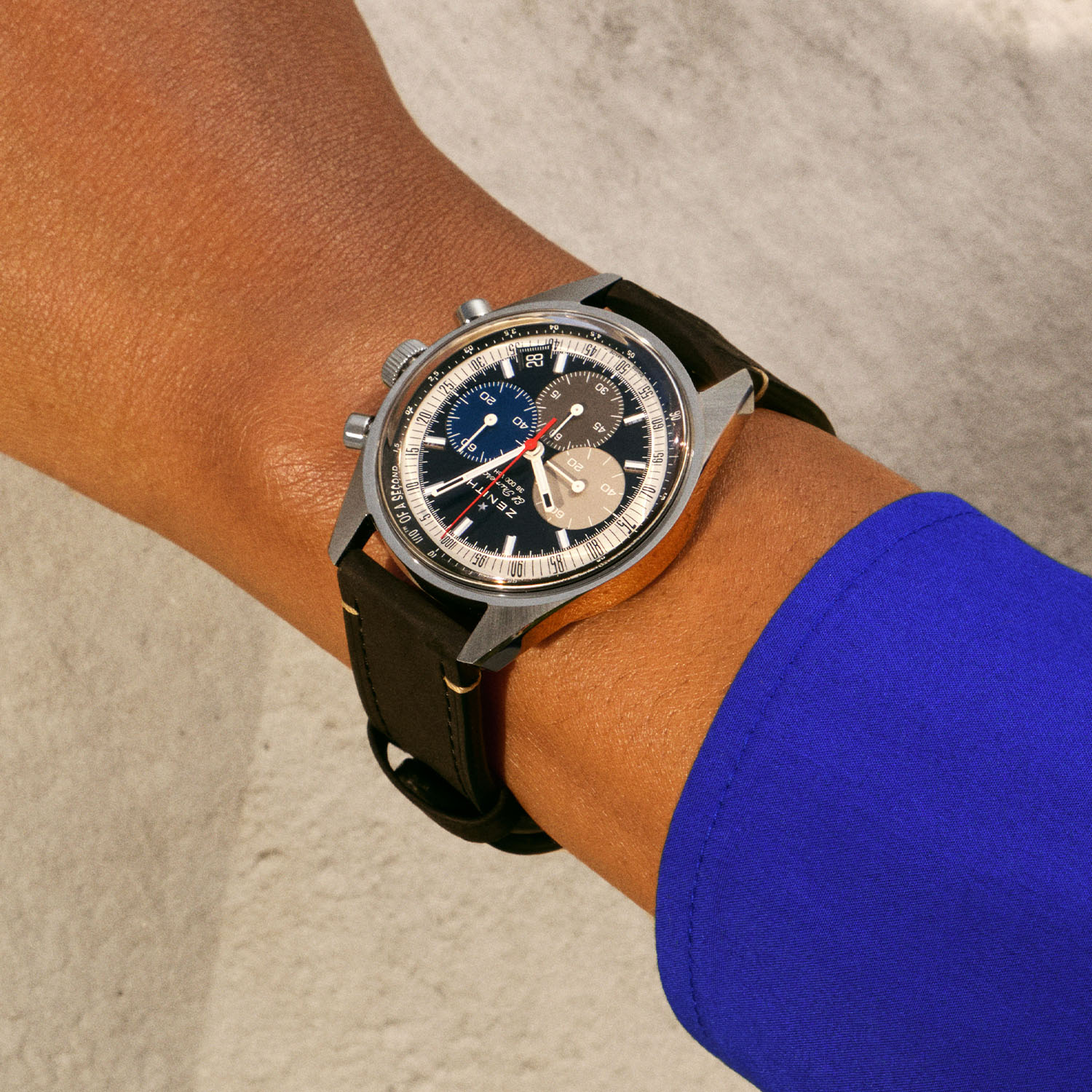 Zenith Chronomaster Original Black Tricolour Dial 38mm El Primero 3600 - 7 Zenith Chronomaster Original Black Tricolour Dial