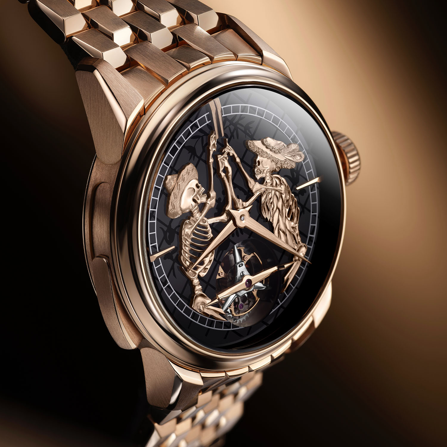 Biver Watches La Danse du Temps Carillon Tourbillon Unique Piece Mexico SIAR - 3 Biver Watches La Danse du Temps Carillon Tourbillon Unique Piece Mexico SIAR - 3