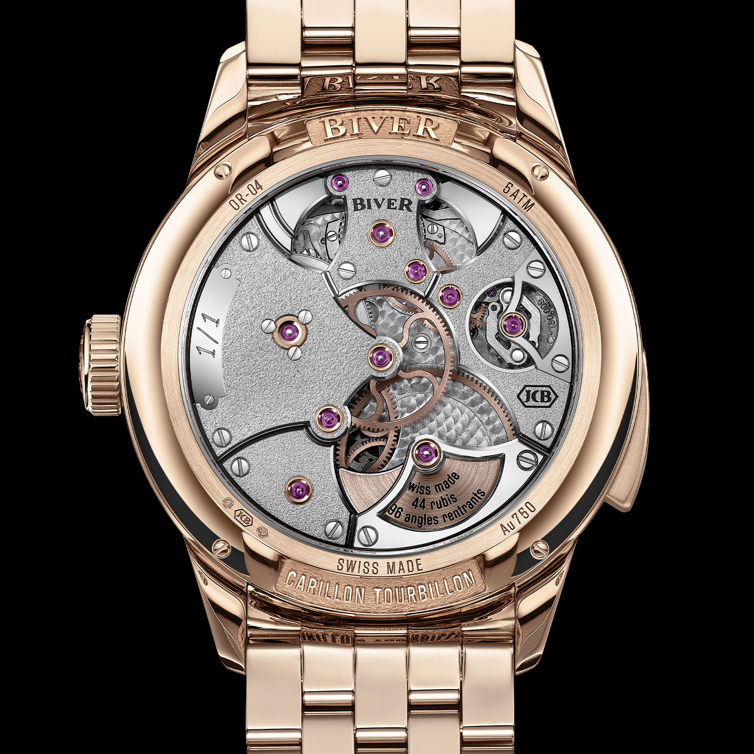 Biver Watches La Danse du Temps Carillon Tourbillon Unique Piece Mexico SIAR - 4 Biver Watches La Danse du Temps Carillon Tourbillon Unique Piece Mexico SIAR - 4