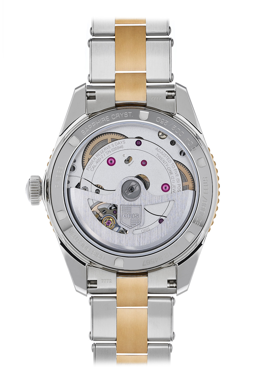 Oris Divers Seventy-Five Calibre 400 C.04 for Collective Horology - steel-and-bronze divers sixty five manufacture movement - 7 Oris Divers Seventy-Five Calibre 400 C.04 for Collective Horology