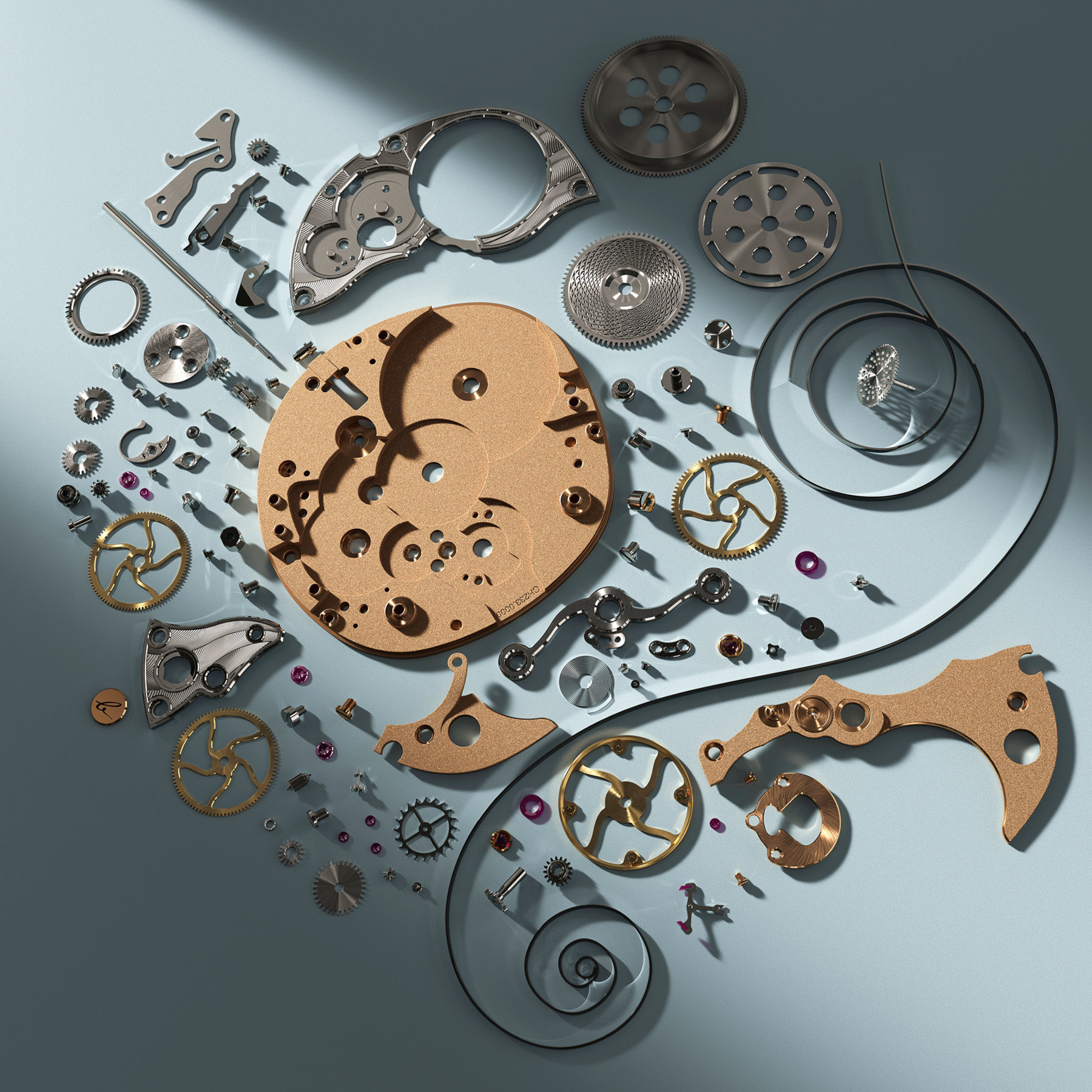 Sylvain Berneron - Mirage Prussian Blue & Sienna - 8 Sylvain Berneron - Mirage Prussian Blue & Sienna - 8