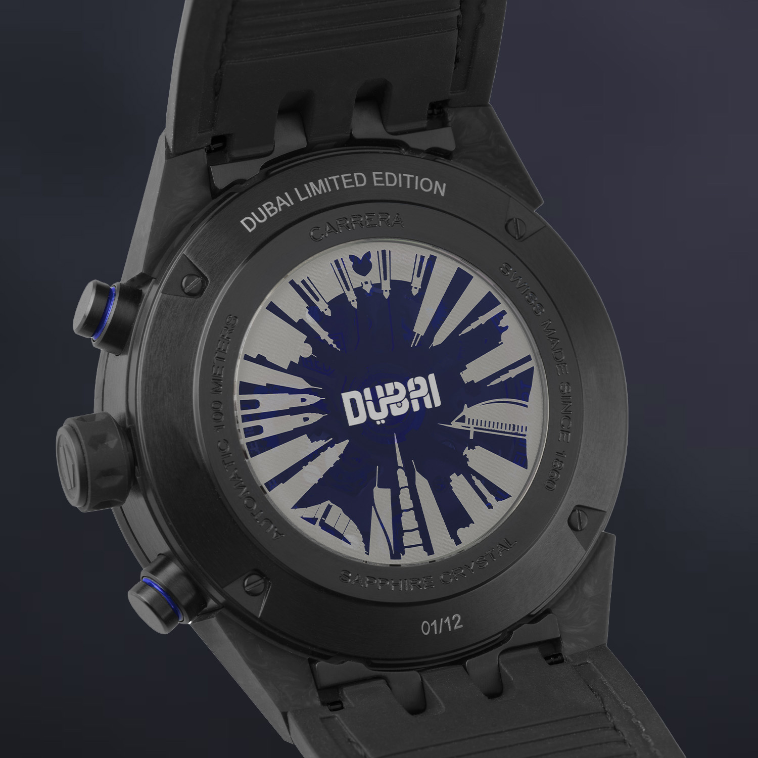 TAG Heuer Carrera Tourbillon H02T Dubai Skyline Limited Edition - 2 TAG Heuer Carrera Tourbillon H02T Dubai Skyline Limited Edition - 2
