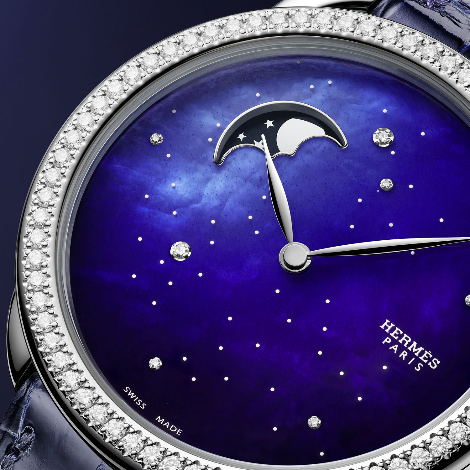 Hermes Arceau Petite Lune ciel etoile - 1 Hermes Arceau Petite Lune ciel etoile - 1