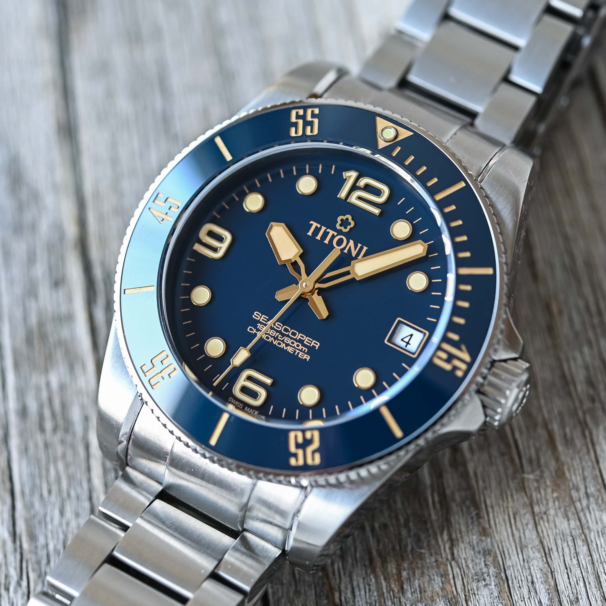 Titoni Seascoper 600 Retro Dive Watch hands-on - 1 Titoni Seascoper 600 Retro Dive Watch hands-on - 1