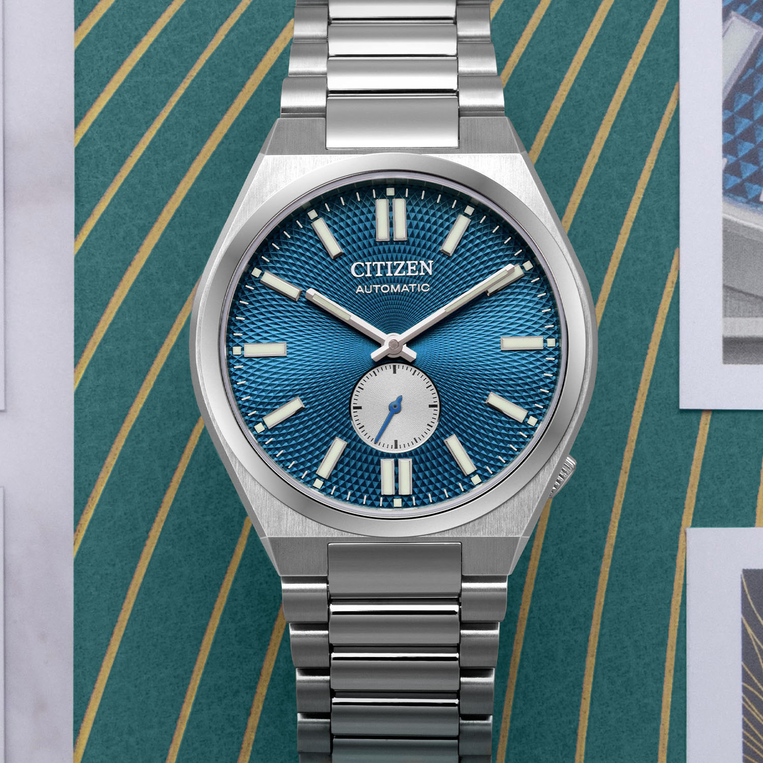 2024 Citizen Tsuyosa Small Second automatic Blue NK5010-51L - 1 2024 Citizen Tsuyosa Small Second automatic Blue NK5010-51L