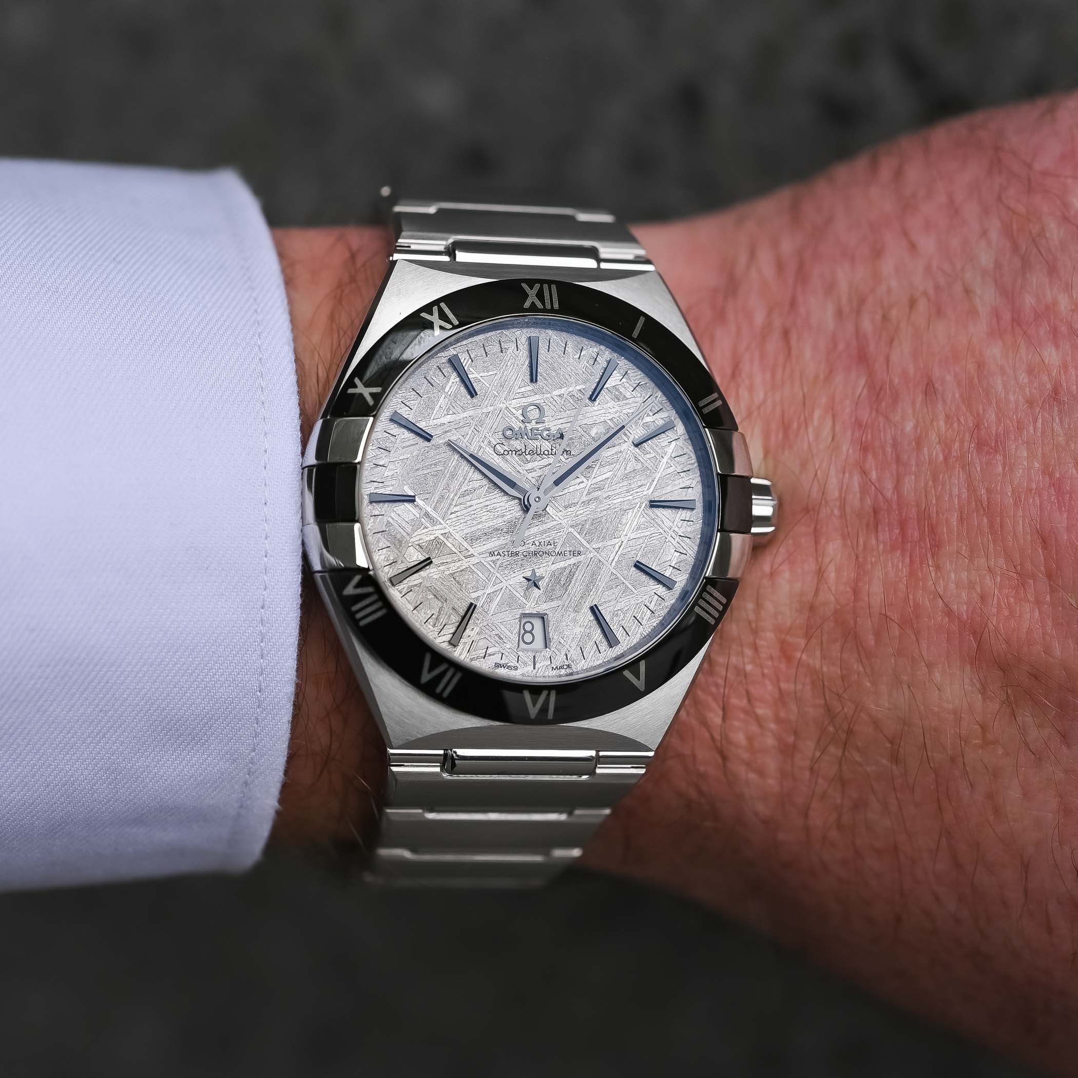 Omega Constellation 41mm Meteorite Collection 2024 - hands-on review - 1 Omega Constellation 41mm Meteorite Collection 2024 - hands-on review - 1