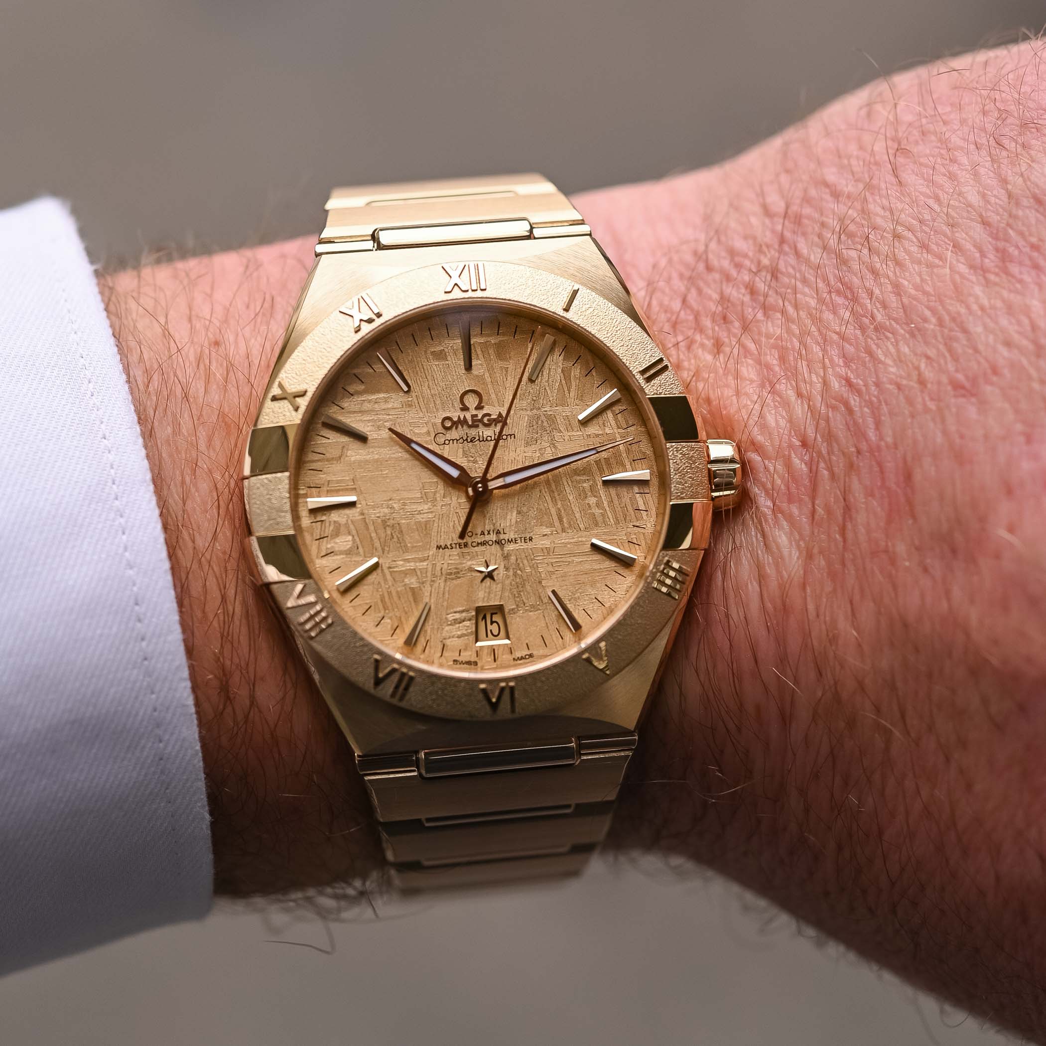 Omega Constellation 41mm Meteorite Collection 2024 - hands-on review - 2 Omega Constellation 41mm Meteorite Collection 2024 - hands-on review - 2