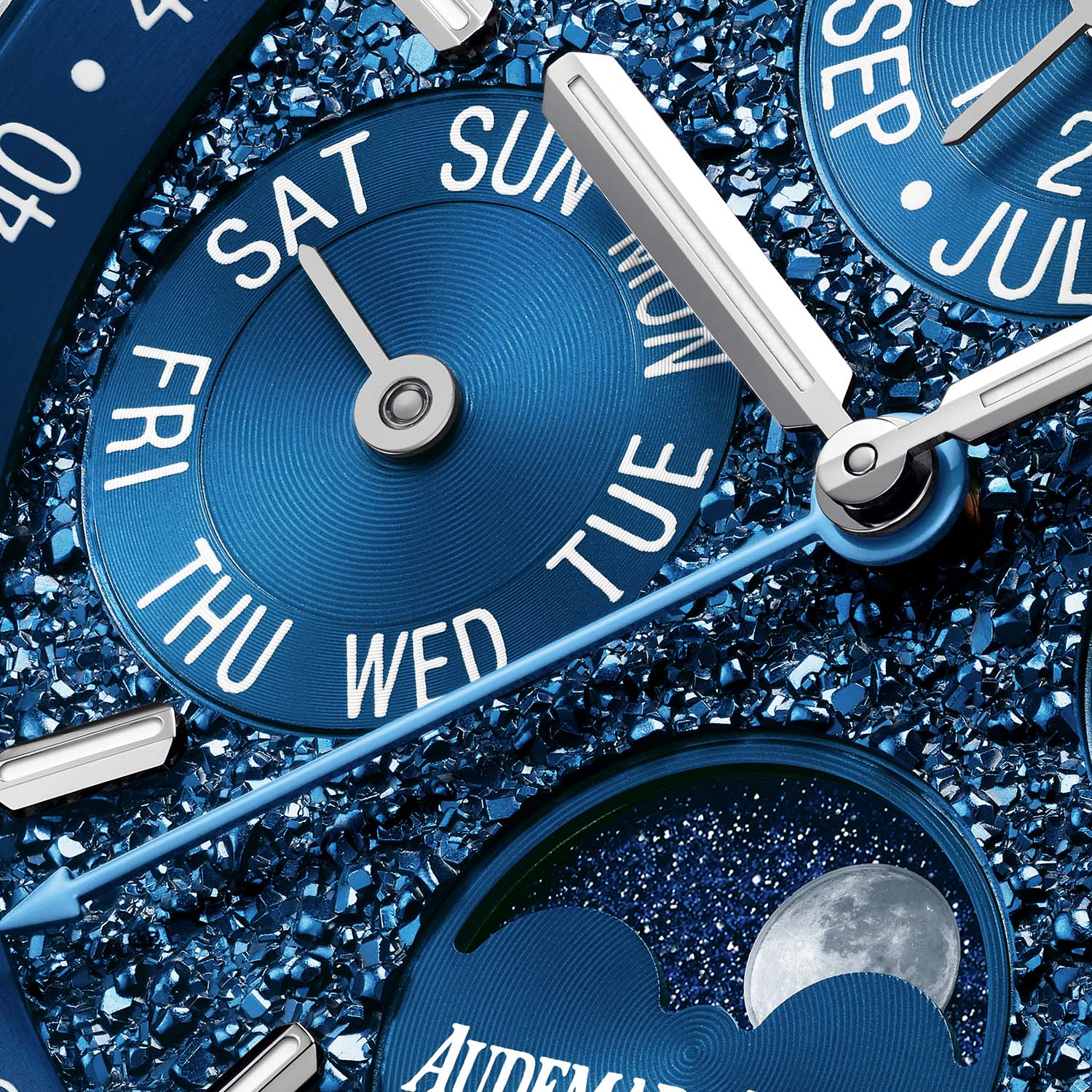 Audemars Piguet Royal Oak Perpetual Calendar John Mayer Limited Edition crystal sky tuscan dial white gold 26574BC - 4 Audemars Piguet Royal Oak Perpetual Calendar John Mayer Limited Edition crystal sky tuscan dial white gold 26574BC - 4
