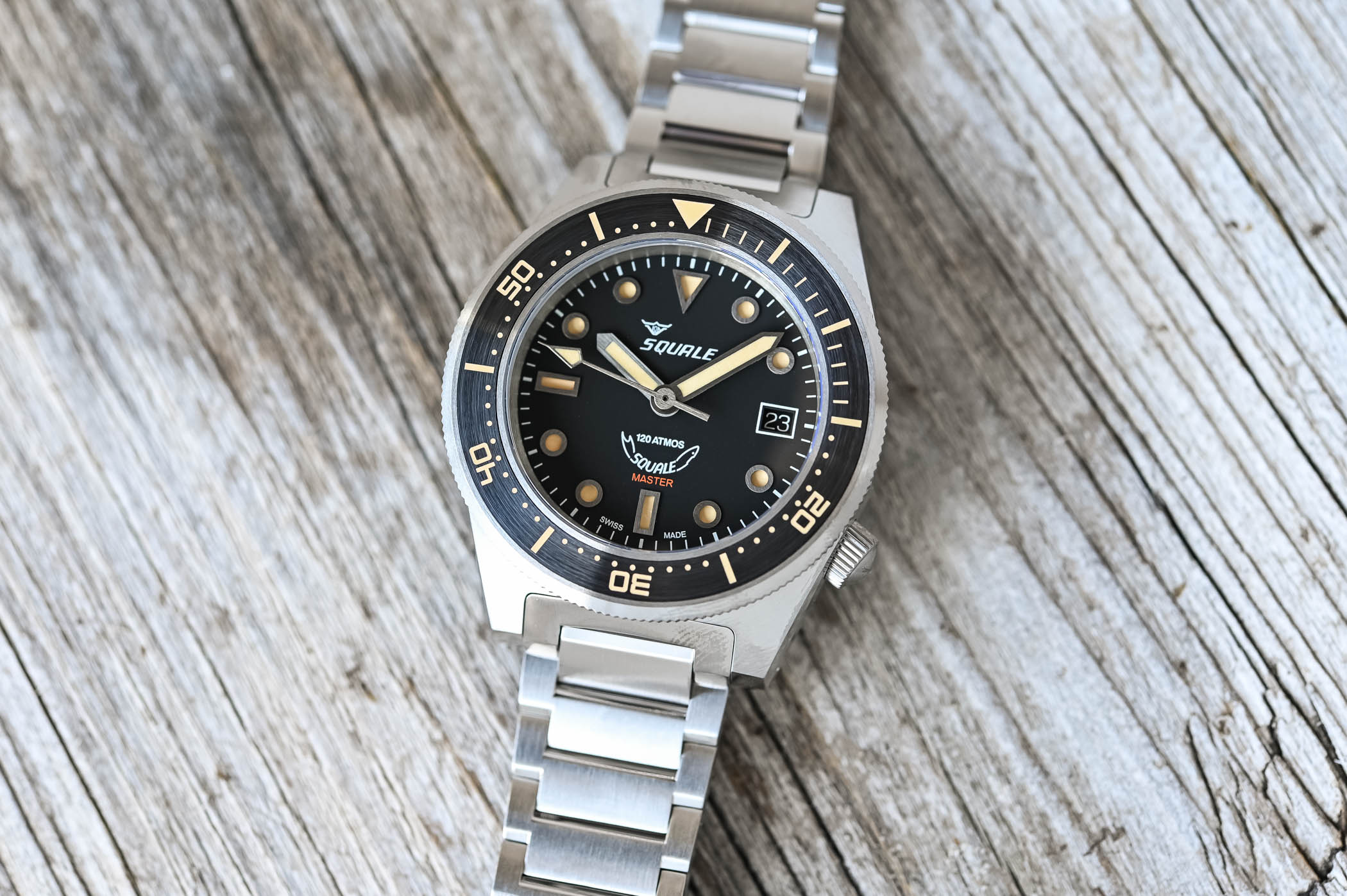 Squale Master Titanium 120 ATM Dive Watch 65th Anniversary - hands-on - 10 Squale Master Titanium 120 ATM Dive Watch 65th Anniversary - hands-on - 10