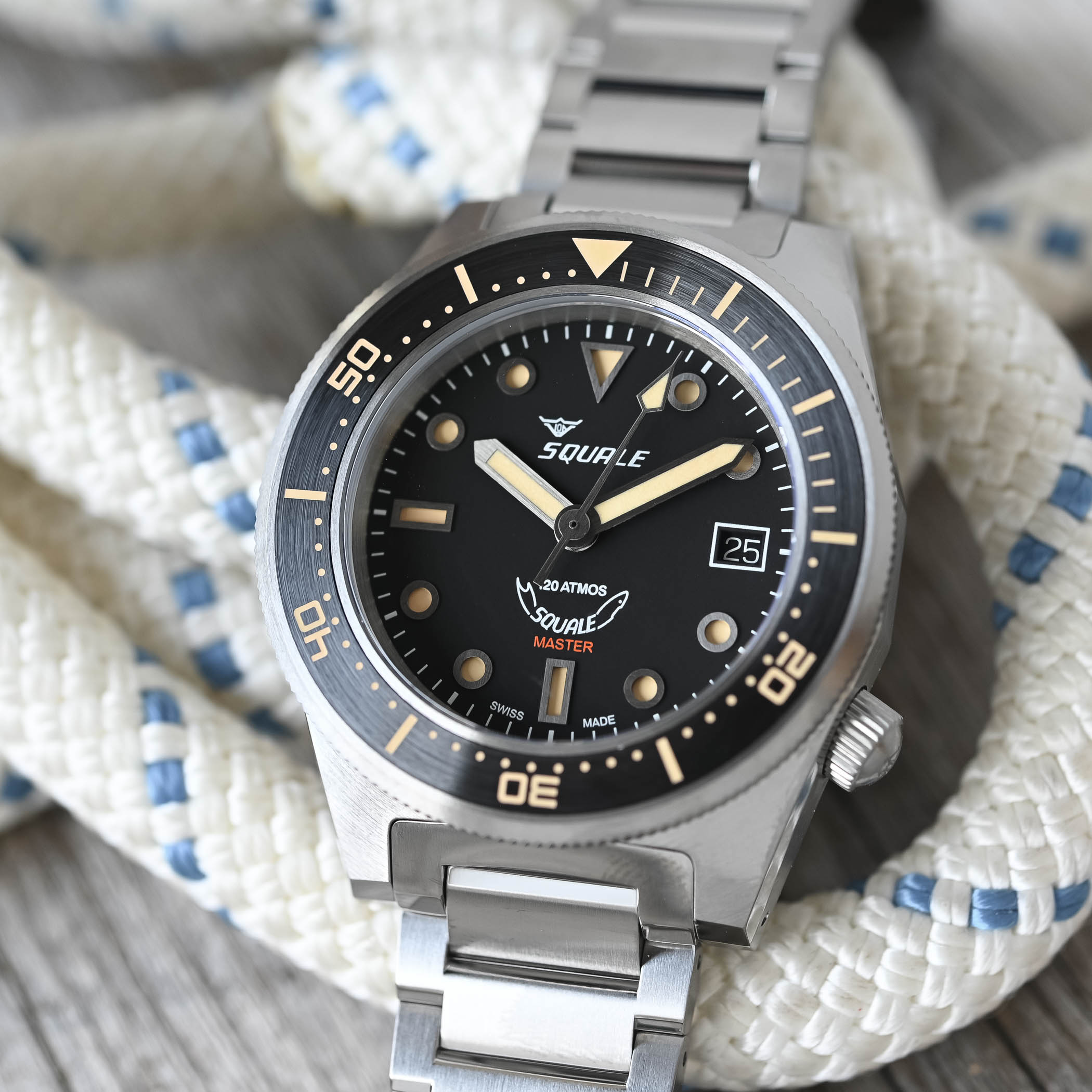 Squale Master Titanium 120 ATM Dive Watch 65th Anniversary - hands-on - 6 Squale Master Titanium 120 ATM Dive Watch 65th Anniversary - hands-on - 6