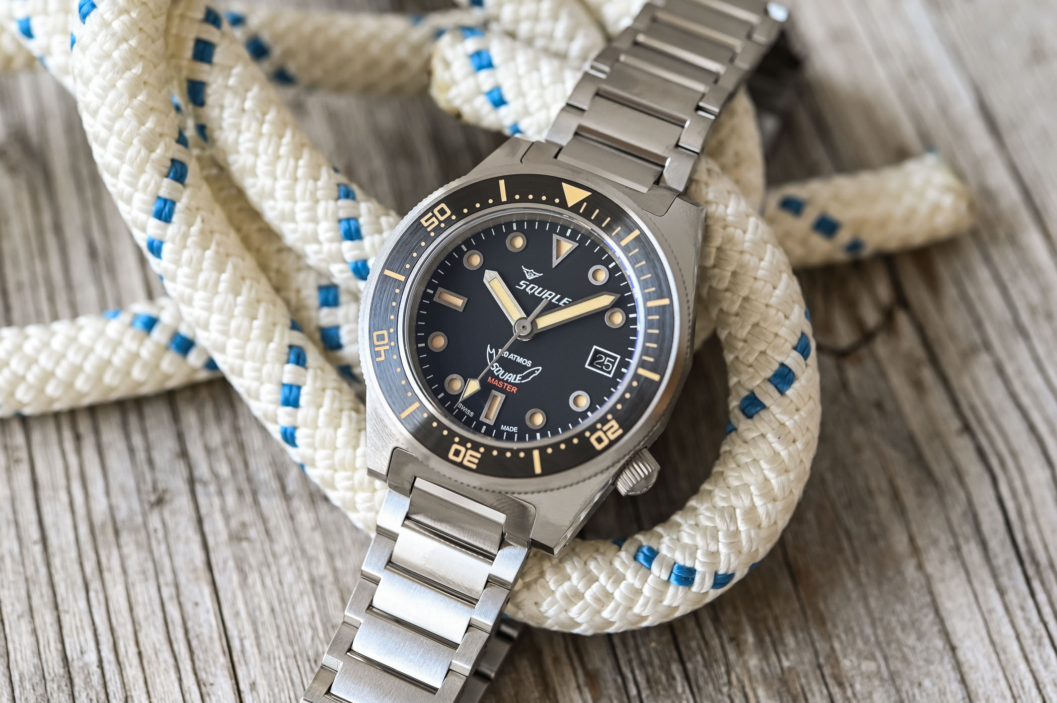 Squale Master Titanium 120 ATM Dive Watch 65th Anniversary - hands-on - 7 Squale Master Titanium 120 ATM Dive Watch 65th Anniversary - hands-on - 7
