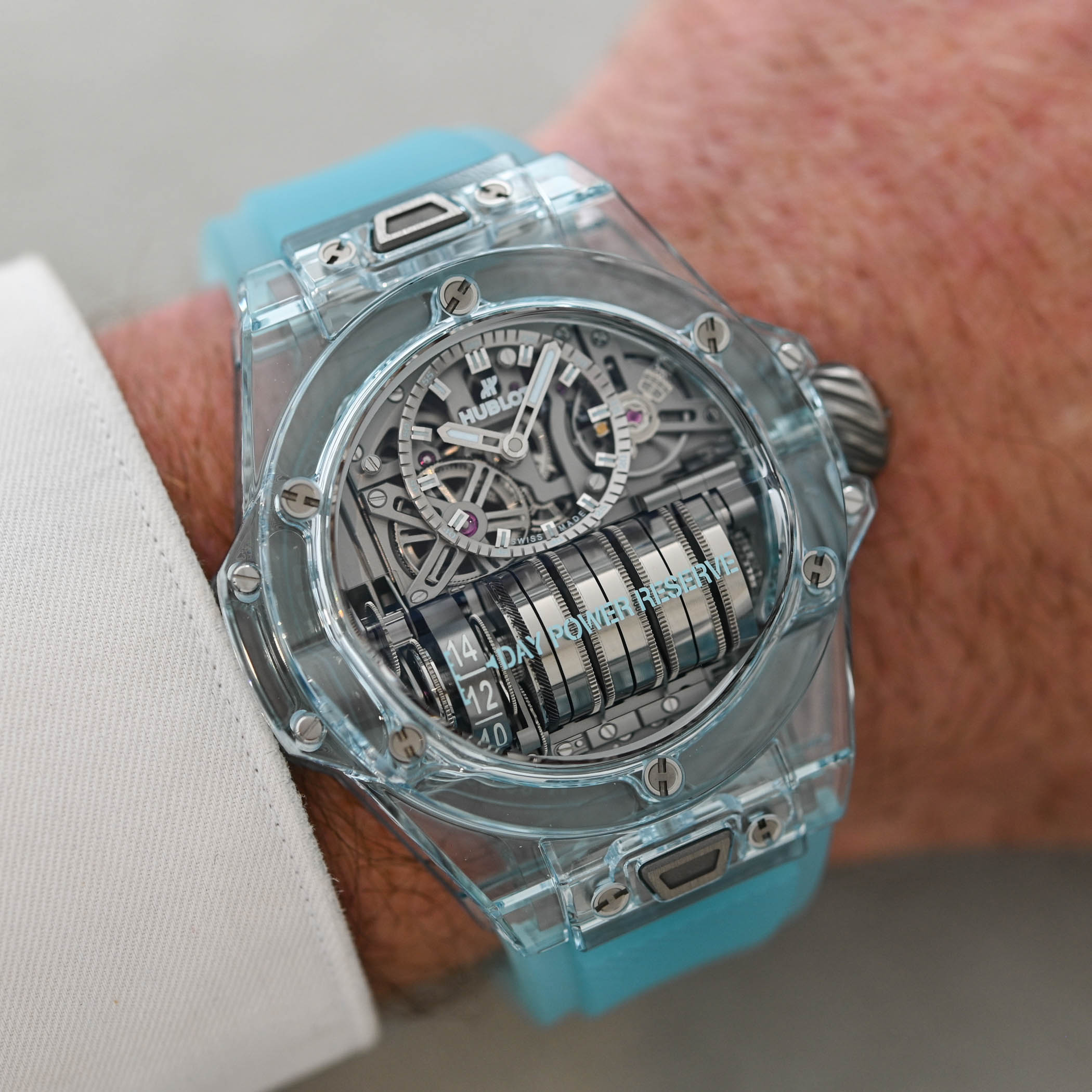 Hublot Big Bang MP-11 Water Blue Sapphire - 3 Hublot Big Bang MP-11 Water Blue Sapphire - 3
