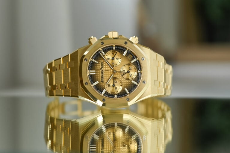 Audemars Piguet Royal Oak Chronograph 41mm 26240BA yellow gold gradient gold dial