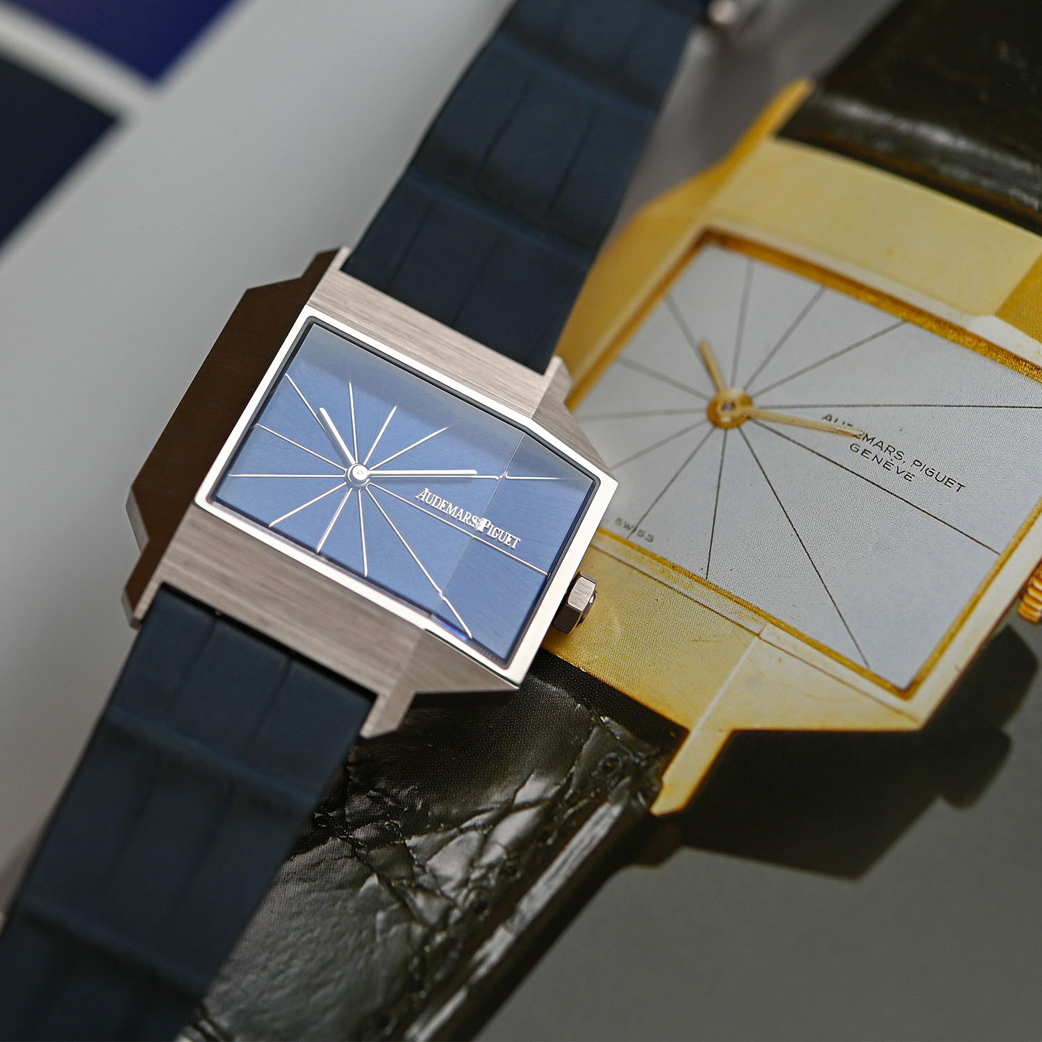Audemars Piguet ReMaster02 Selfwinding Sand Gold 15240SG asymmetrical reissue 5159BA - review video - 8 Audemars Piguet ReMaster02 Selfwinding Sand Gold 15240SG asymmetrical reissue 5159BA - review video - 8