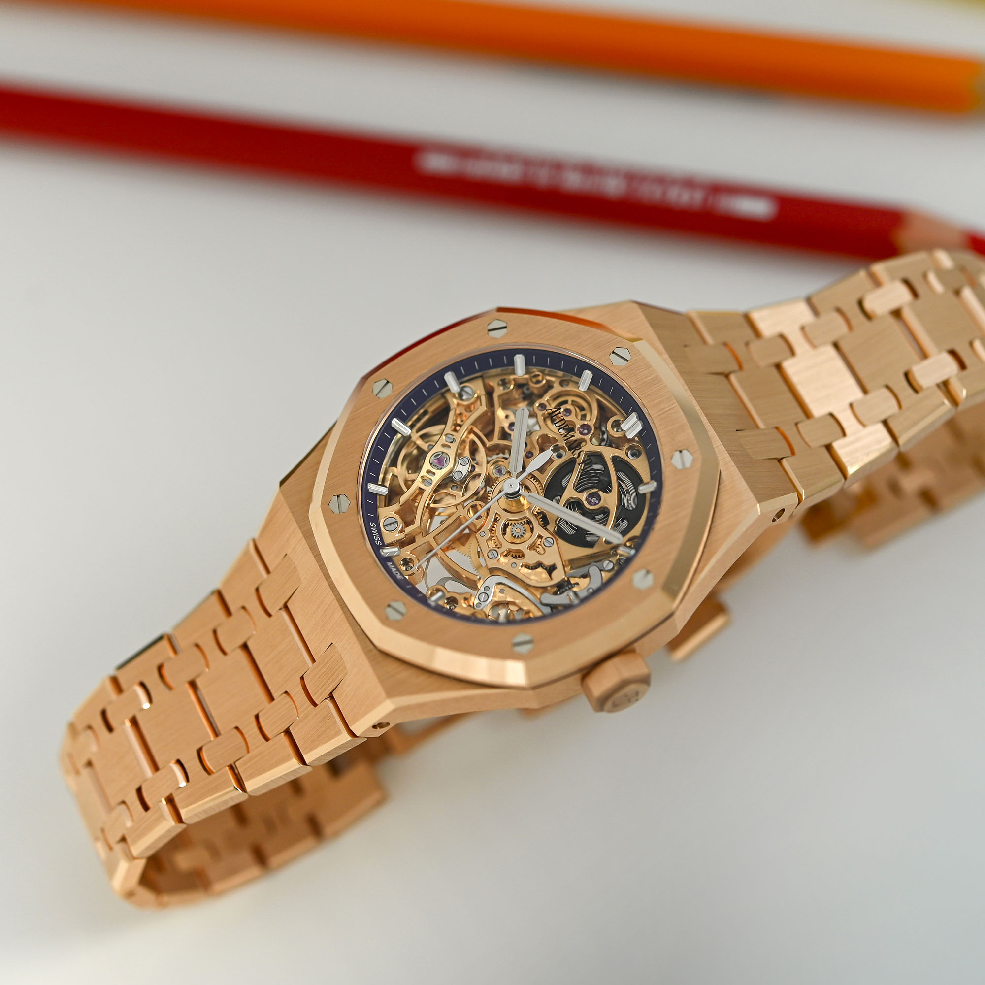 Audemars Piguet Royal Oak Double Balance Wheel Openworked 37mm 2024 versions - 15467BC 15467OR - hands-on - 7 Audemars Piguet Royal Oak Double Balance Wheel Openworked 37mm 2024 versions - 15467BC 15467OR - hands-on - 7