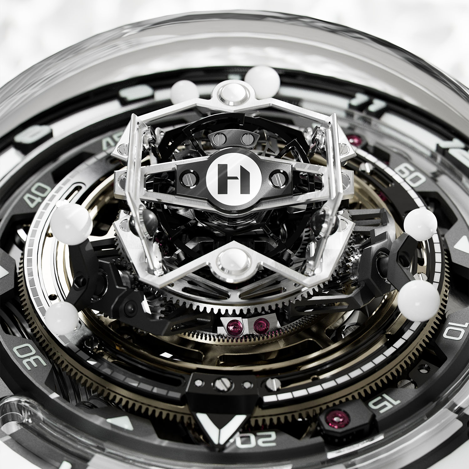 HYT Conical Tourbillon Panda - 5 HYT Conical Tourbillon Panda - 5
