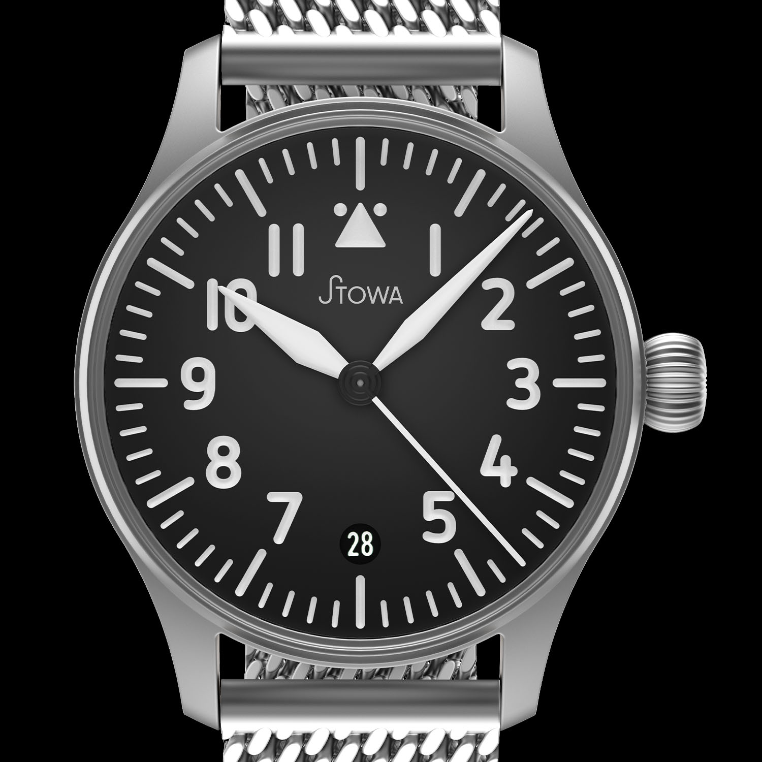 Stowa Flieger Verus 36 - modern 36mm flieger pilots watch - 4 Stowa Flieger Verus 36