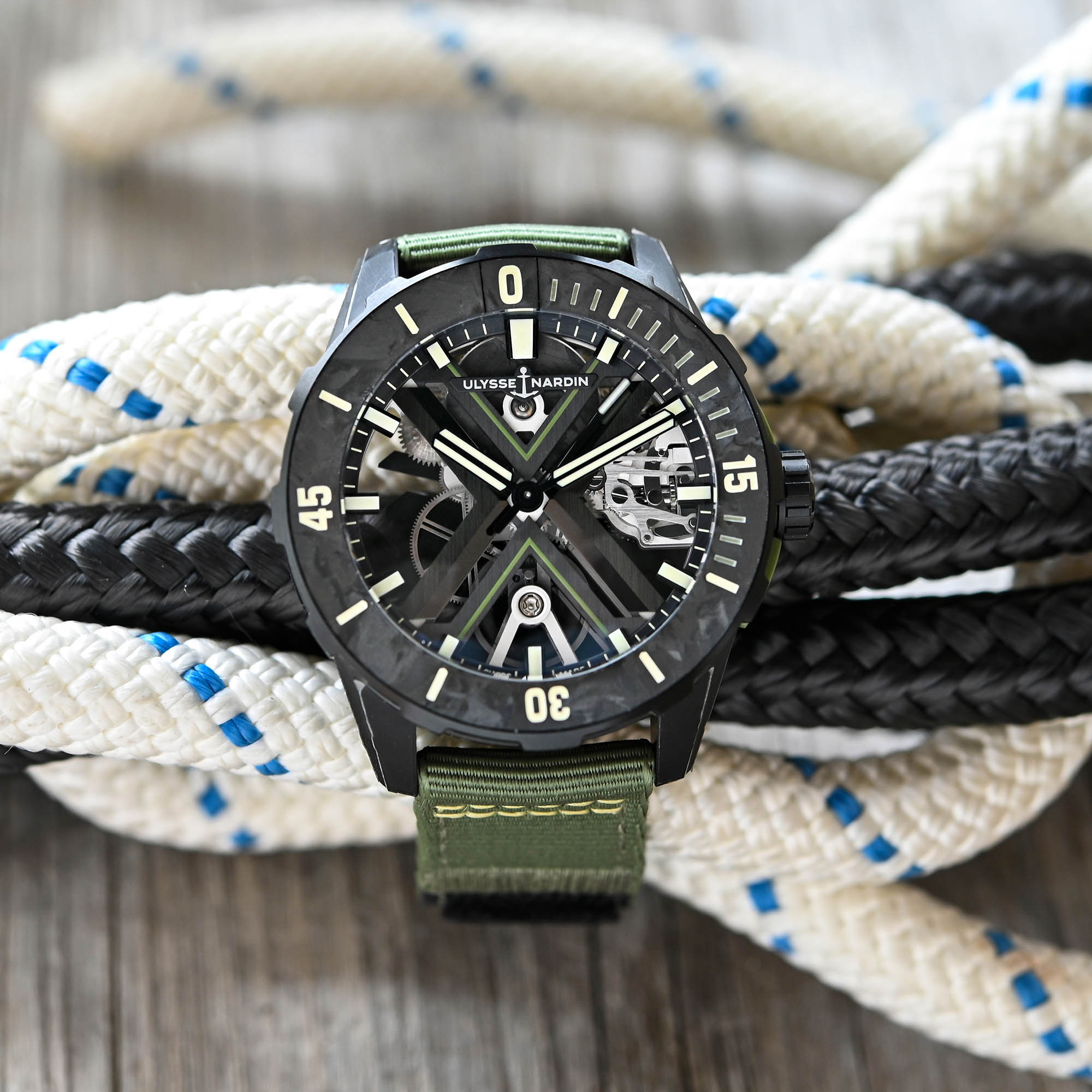Diver Netops First Look: Ulysse Nardin Diver Net OPS & Diver X Skeleton OPS