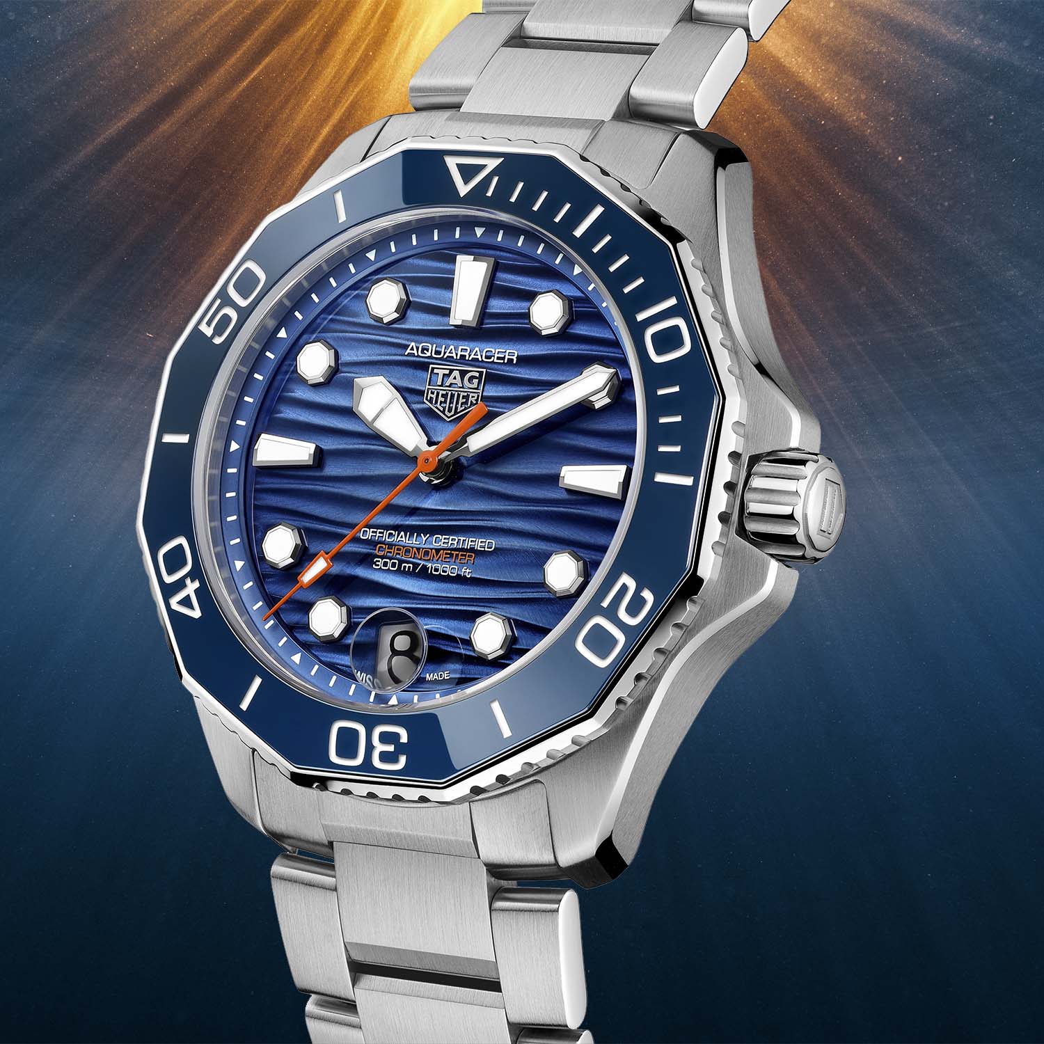 New 2024 TAG Heuer Aquaracer Professional 300 Date and GMT - new proprietary calibre TH31-01 - smaller case new dials - 2 New 2024 TAG Heuer Aquaracer Professional 300 Date and GMT - new proprietary calibre TH31-01 - smaller case new dials - 2