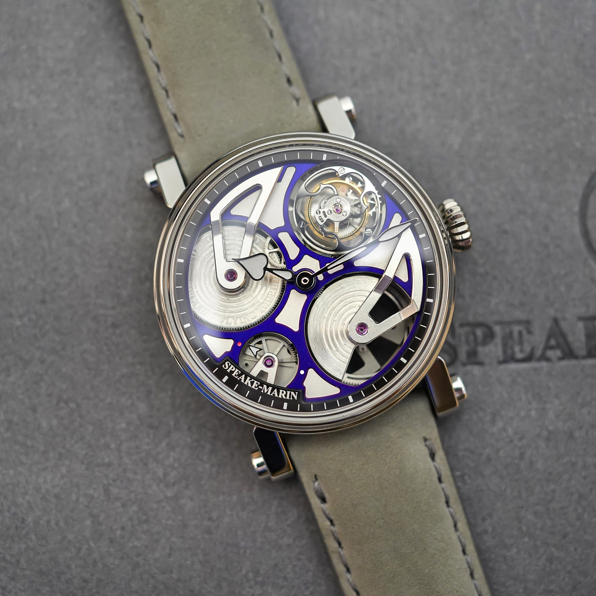 Speake Marin Openworked Tourbillon Ultra-Violet - 2 Speake Marin Openworked Tourbillon Ultra-Violet - 2