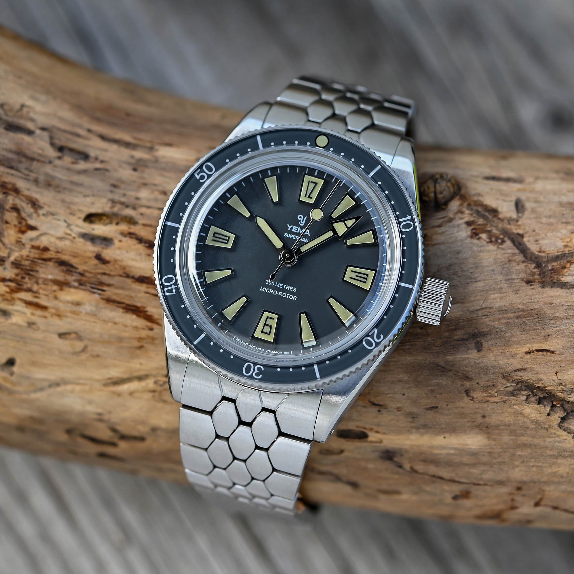 Yema Skin Diver Slim CMM.20 Micro Rotor Superman Limited Dive Watch vintage-inspired - review - 8 Yema Skin Diver Slim CMM.20 Micro Rotor Superman Limited Dive Watch vintage-inspired - review - 8