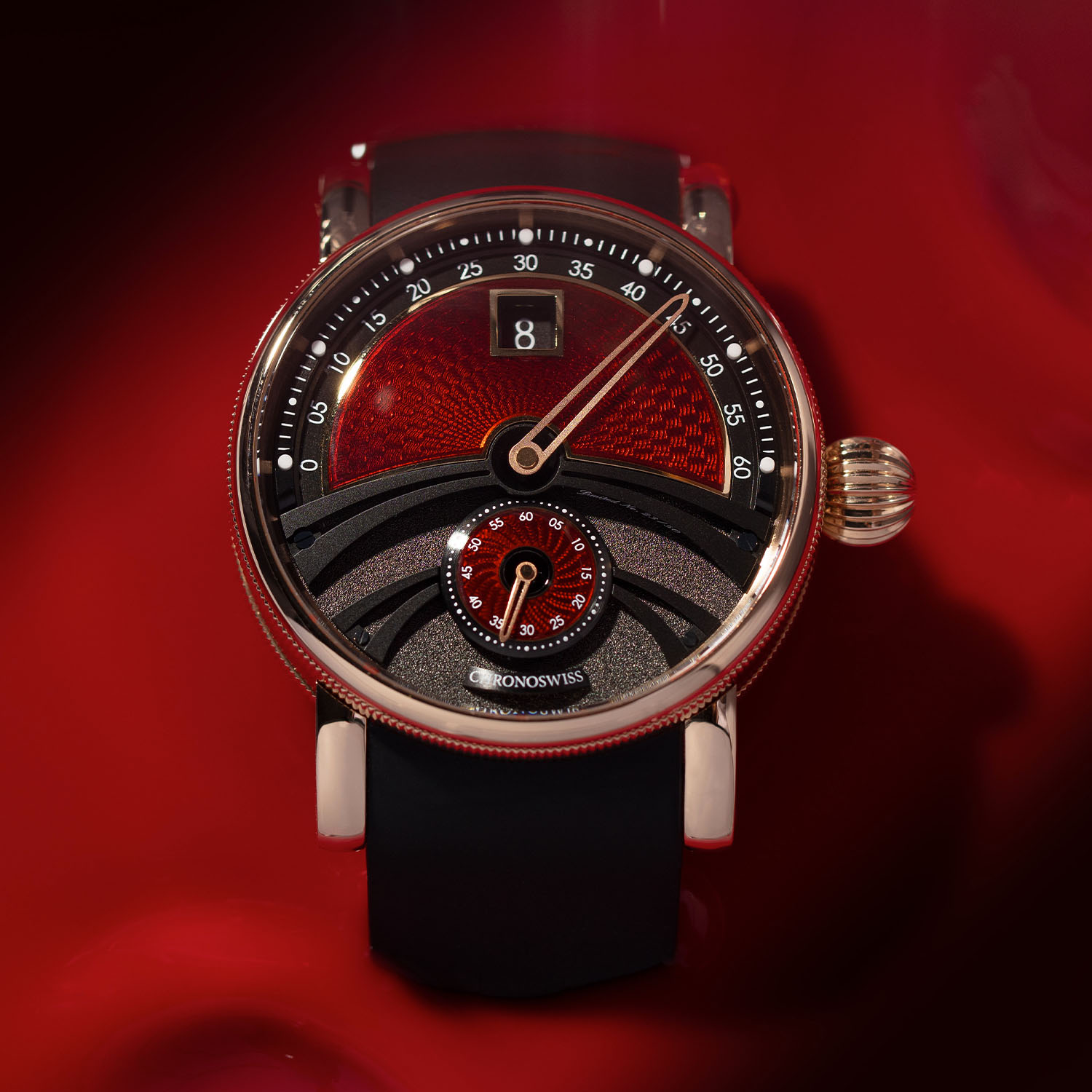 Chronoswiss Delphis Dracula Regulator Jumping Hour - 2 Chronoswiss Delphis Dracula Regulator Jumping Hour - 2