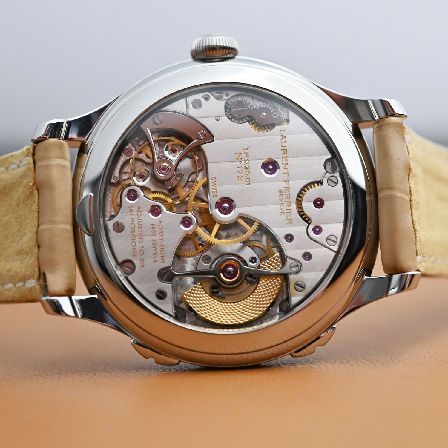 In-depth video review laurent ferrier natural escapement micro-rotor movement - 7 In-depth video review laurent ferrier natural escapement micro-rotor movement - 7