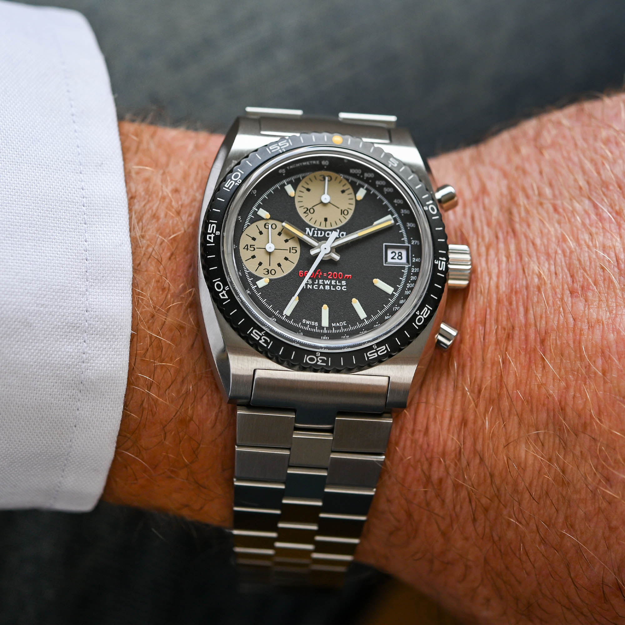 Nivada Grenchen Chronosport Rare 1970s Prototype based model hands-on-11 Nivada Grenchen Chronosport Rare 1970s Prototype based model hands-on-11