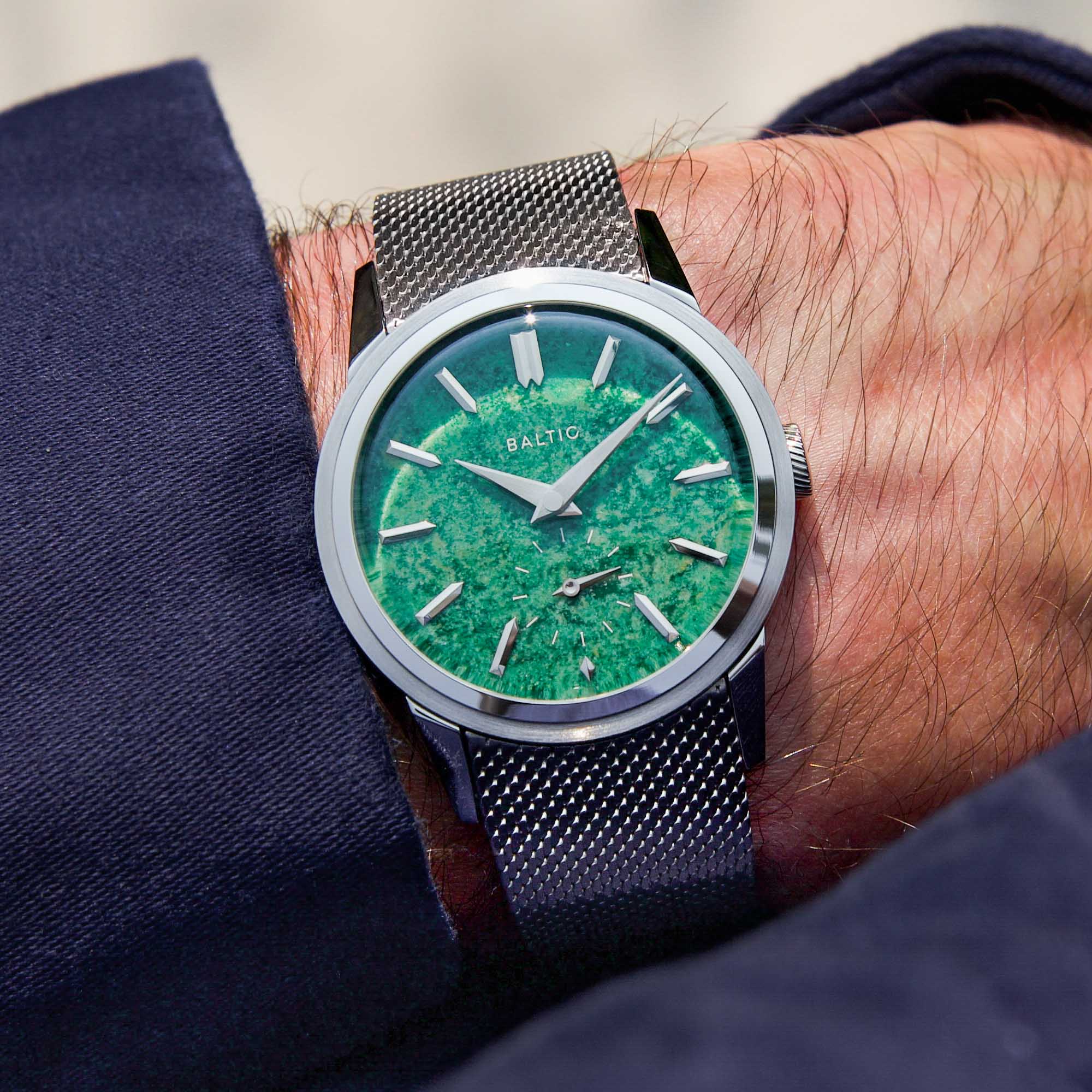 Baltic Prismic Stone Dials Showroom edition - Green Jade - Red Agate - Lapis Lazuli - hands-on - 13 Baltic Prismic Stone Dials Showroom edition - Green Jade - Red Agate - Lapis Lazuli - hands-on - 13