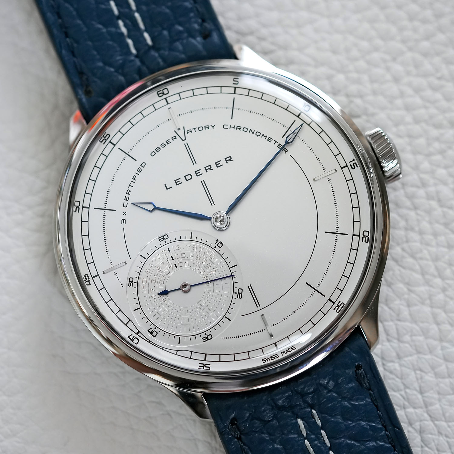 Bernhard Lederer Triple Certified Observatory Chronometer Central Impulse - review - 15 Bernhard Lederer Triple Certified Observatory Chronometer Central Impulse - review - 15