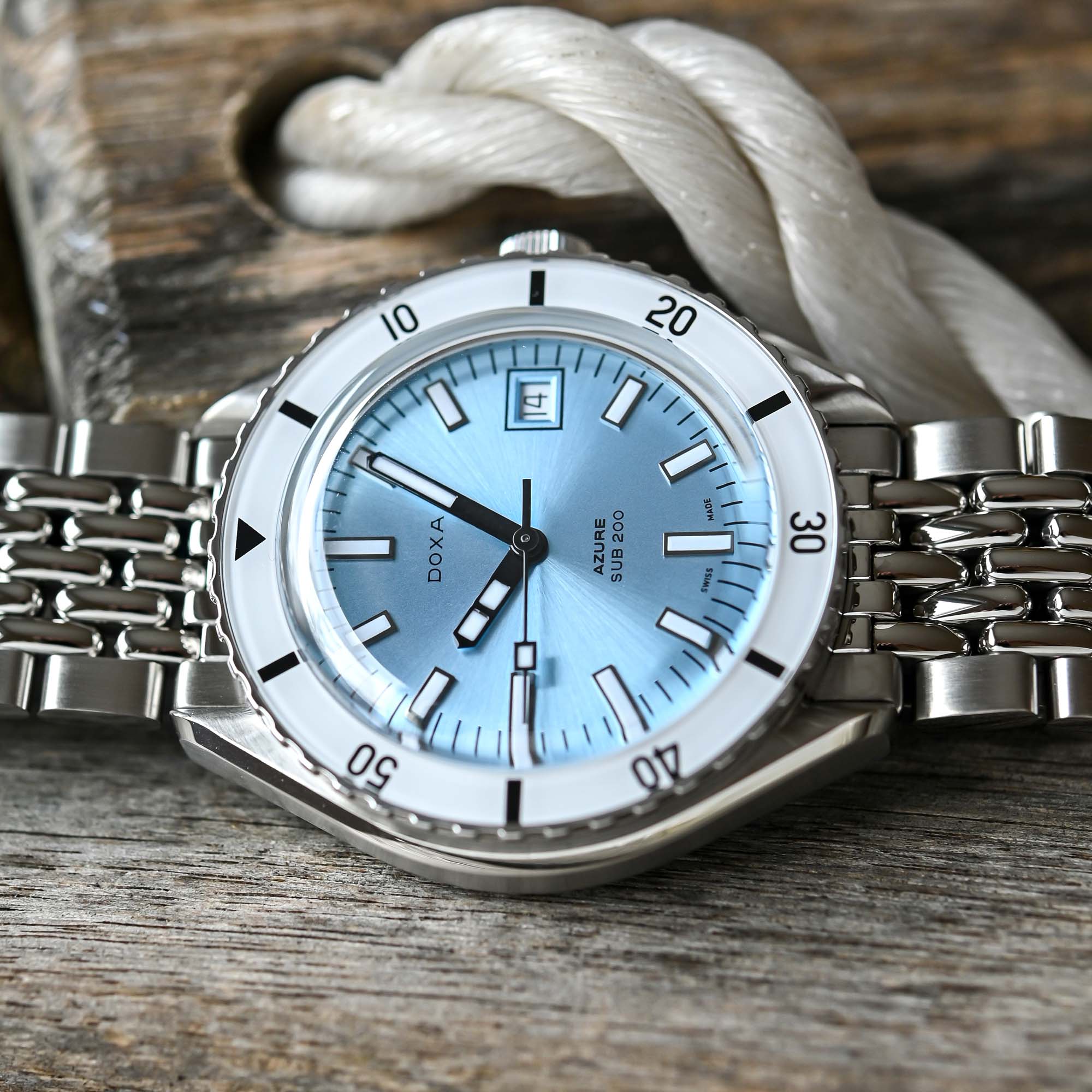 Doxa SUB 200 Azure dial limited edition for Art of Time - 6 Doxa SUB 200 Azure dial limited edition for Art of Time - 6
