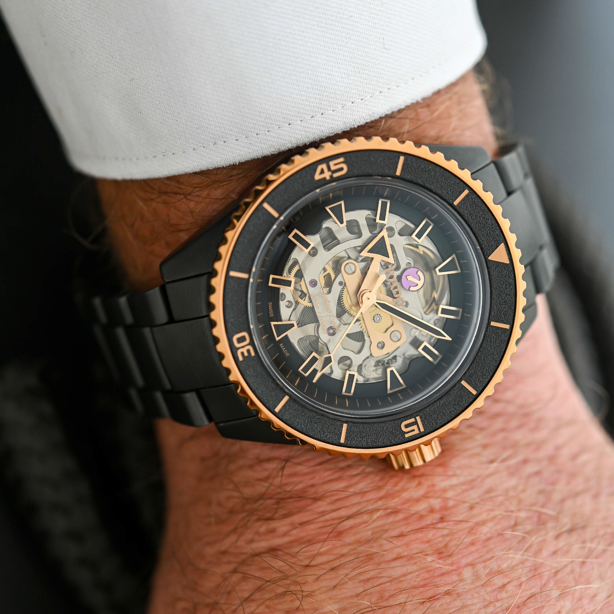 Rado Captain Cook High-Tech Ceramic Skeleton Glack and Gold Specs Price Review-6 Rado Captain Cook High-Tech Ceramic Skeleton Glack and Gold Specs Price Review-6