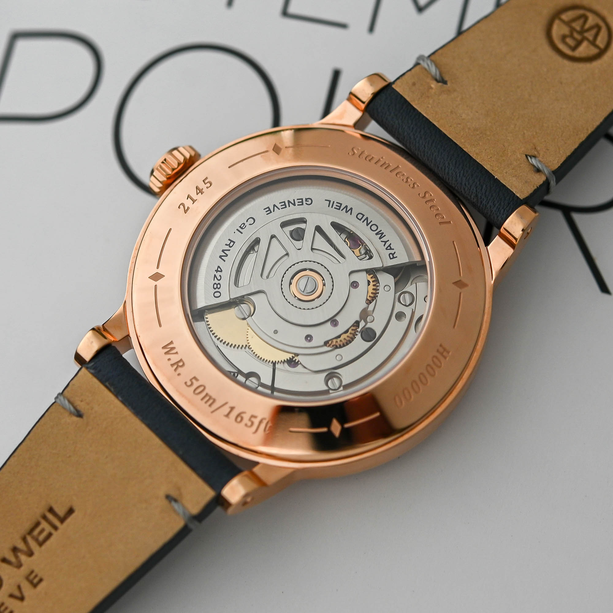 Raymond Weil Millesime 35mm collection central seconds and moonphase review - 3 Raymond Weil Millesime 35mm Moonphase